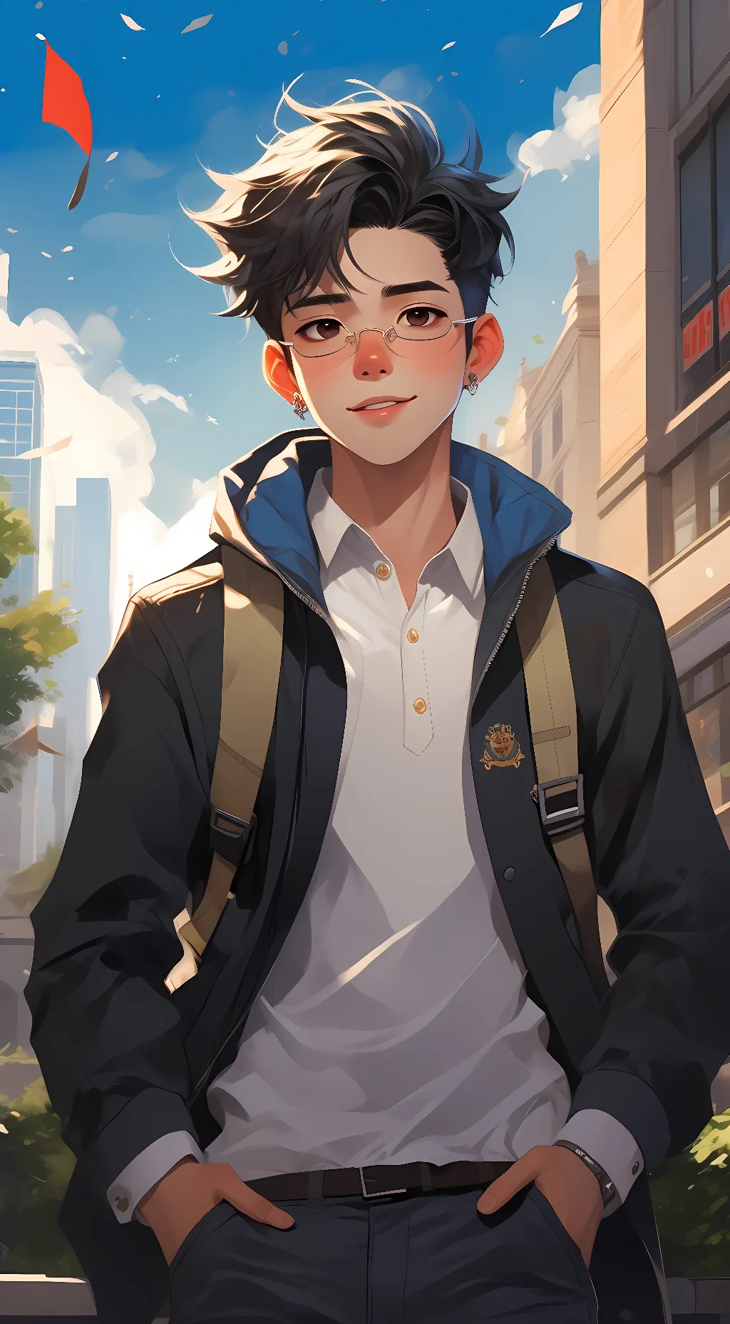 ai character: Kane Maza background