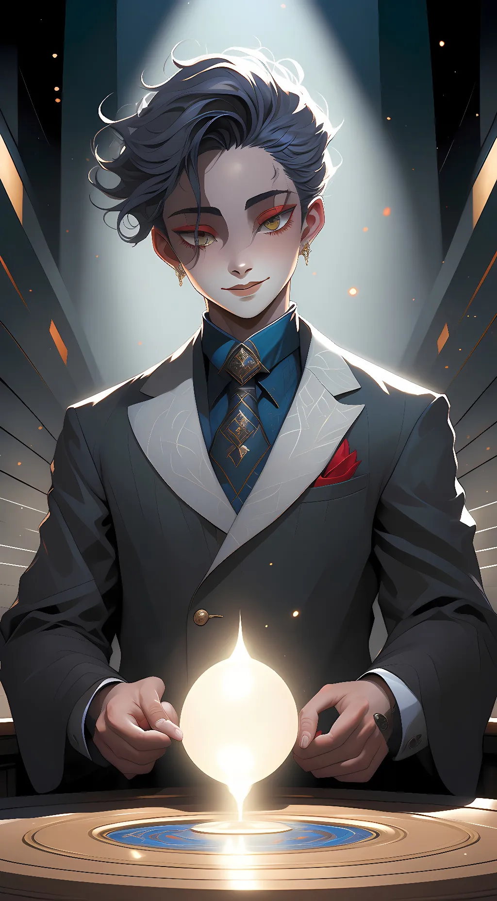 ai character: hashiras  background