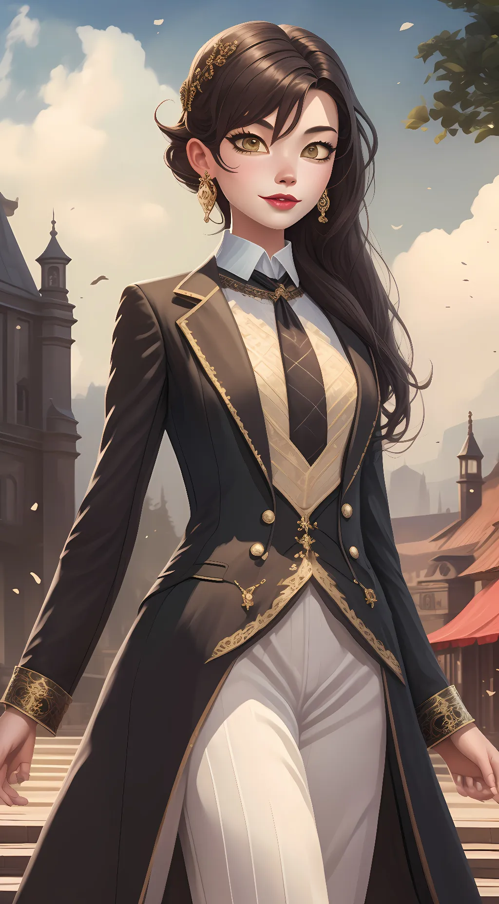 ai character: Mrs William background