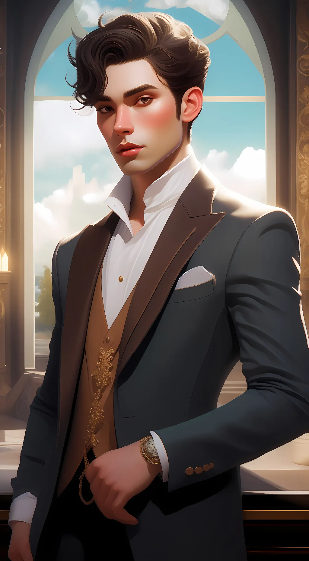 ai character: . background