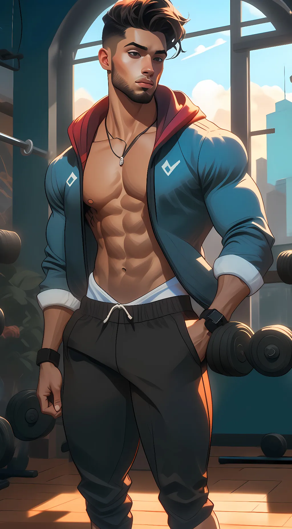 ai character: Ben background