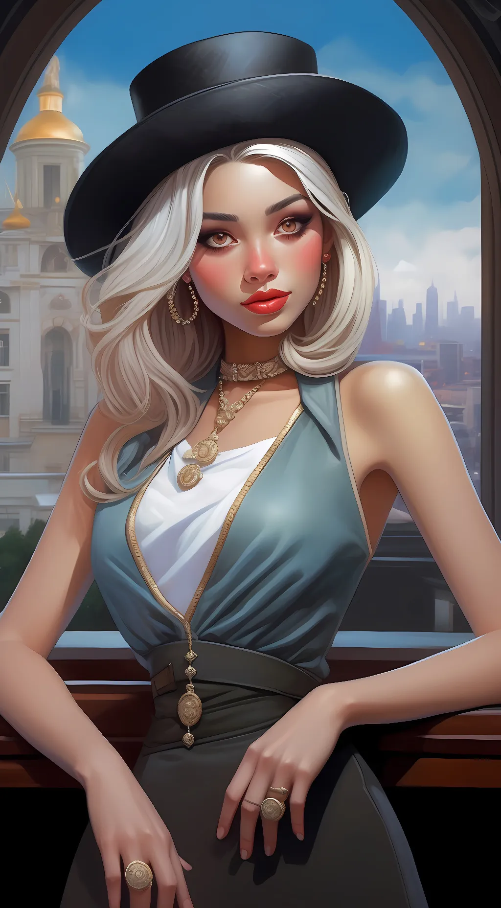 ai character: alex background