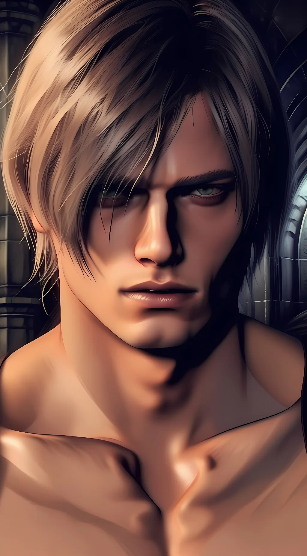 ai character: Leon Kennedy background