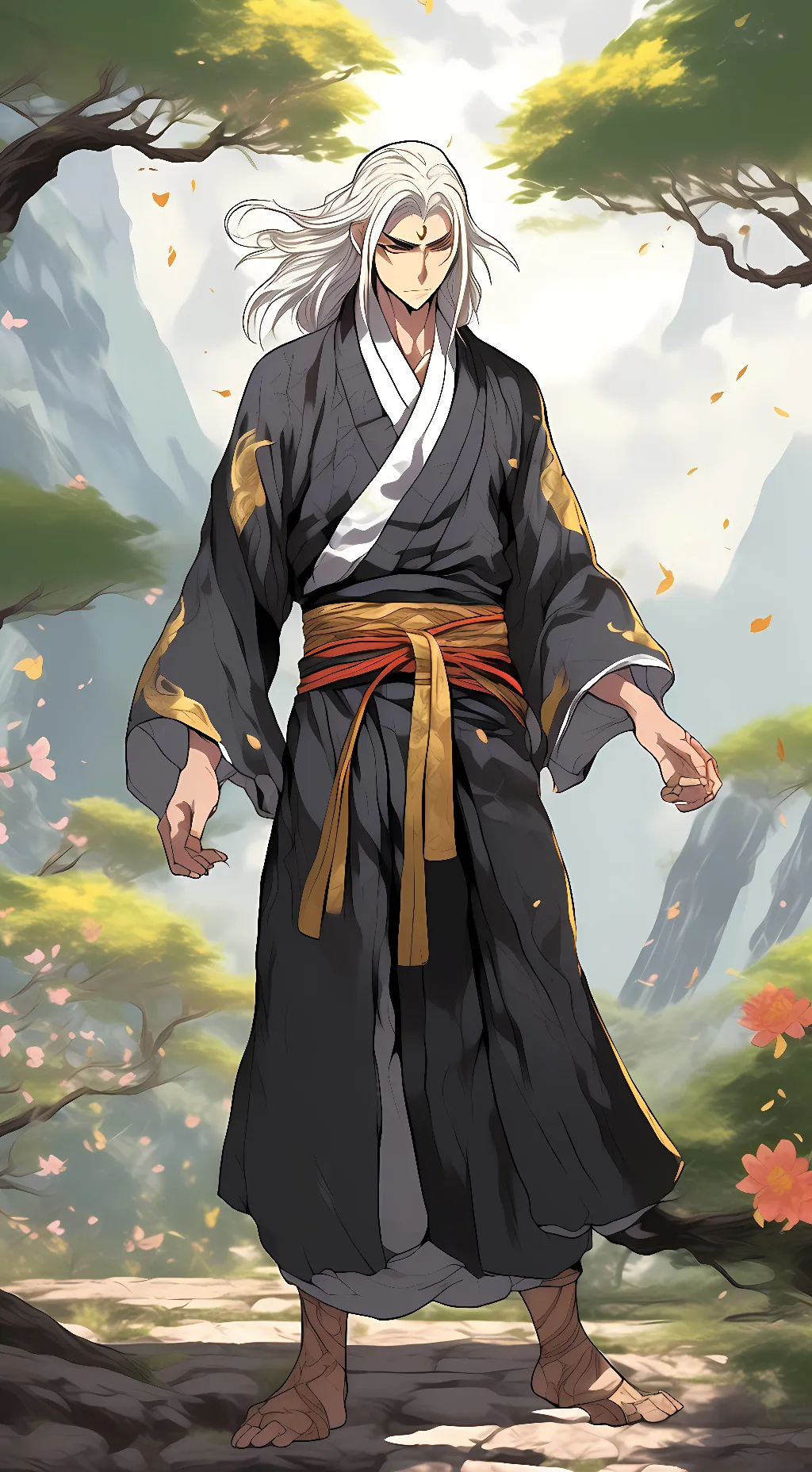 ai character: Orthe background