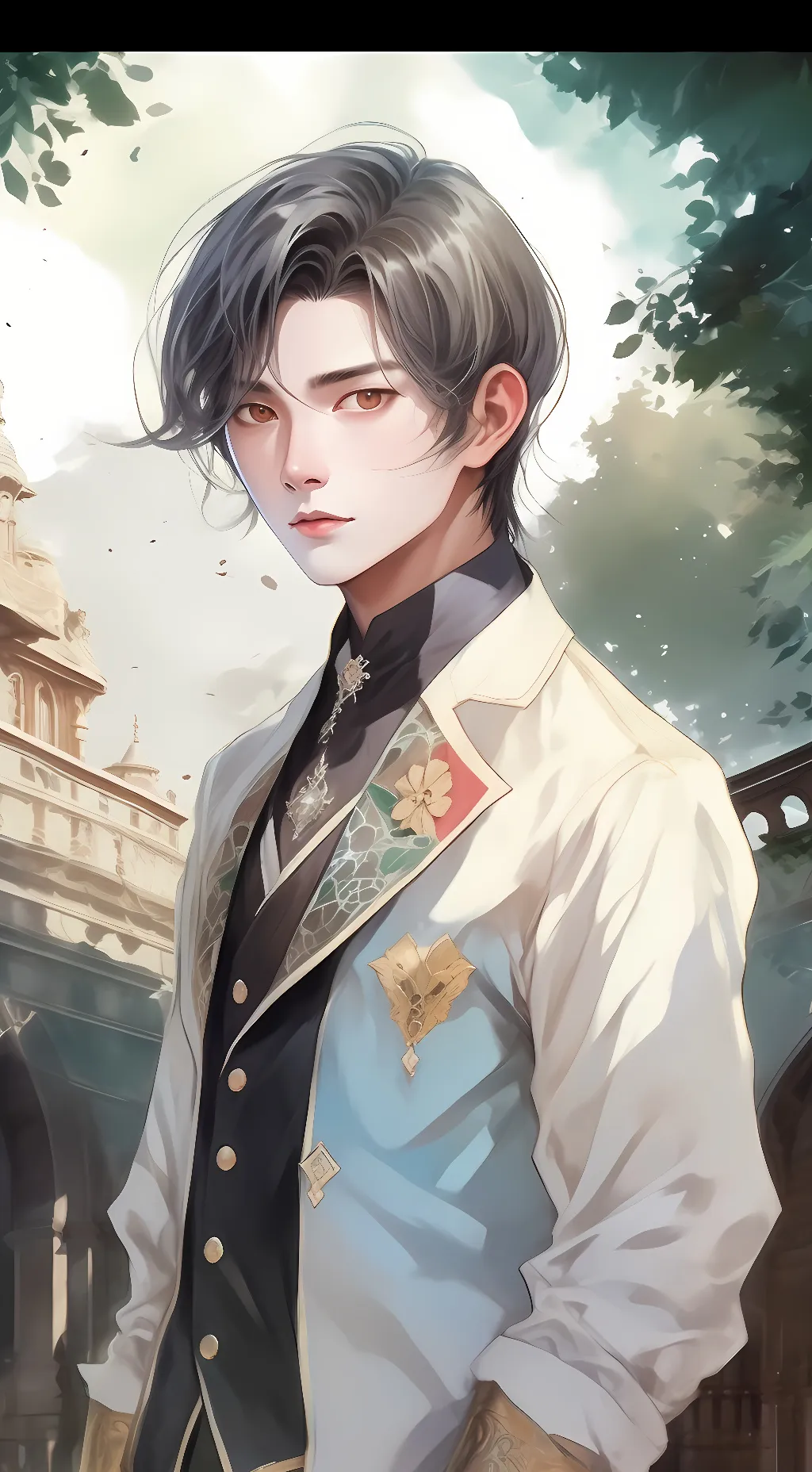 ai character: demon slayer background