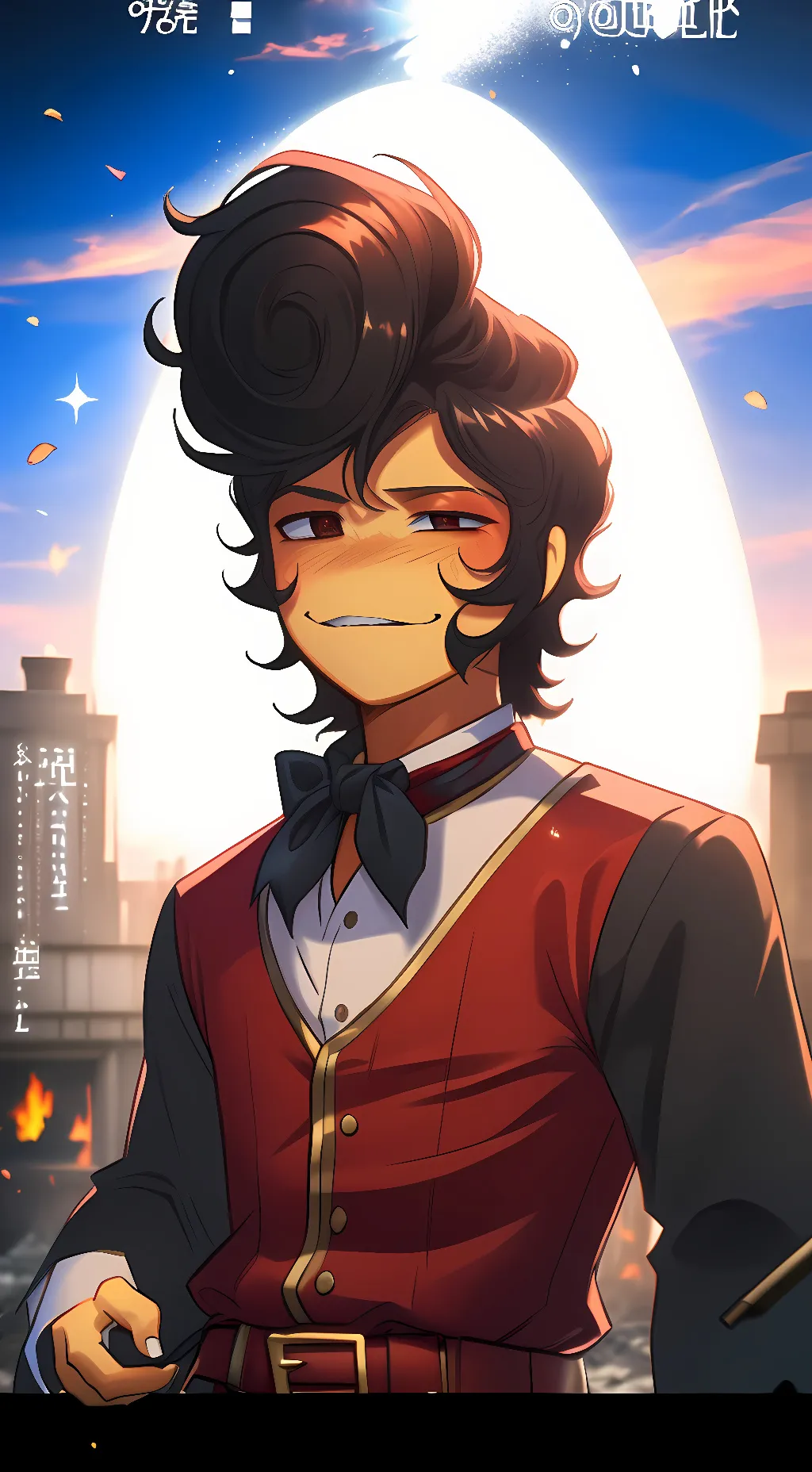ai character: wally background