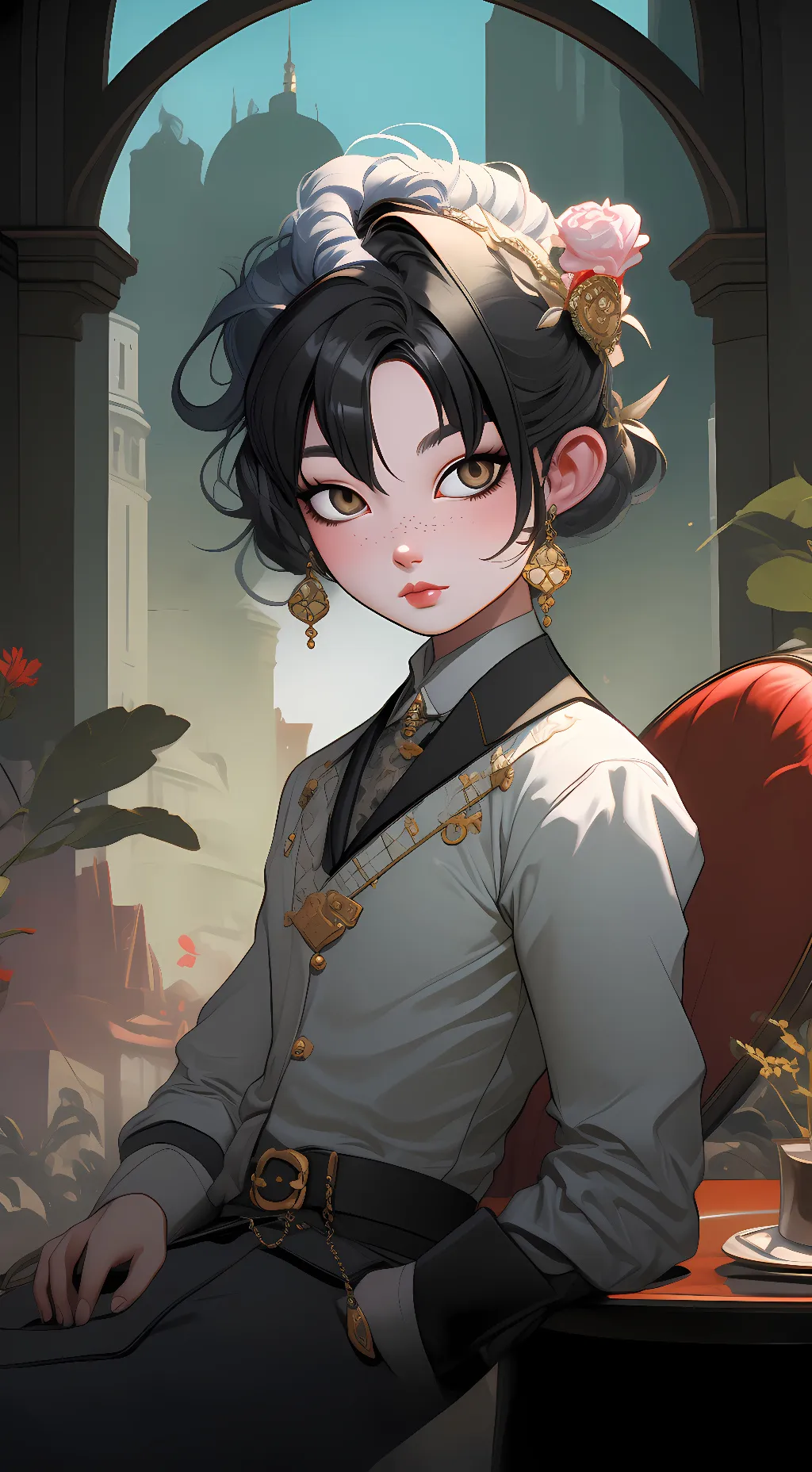 ai character: Emma(popular sing) background