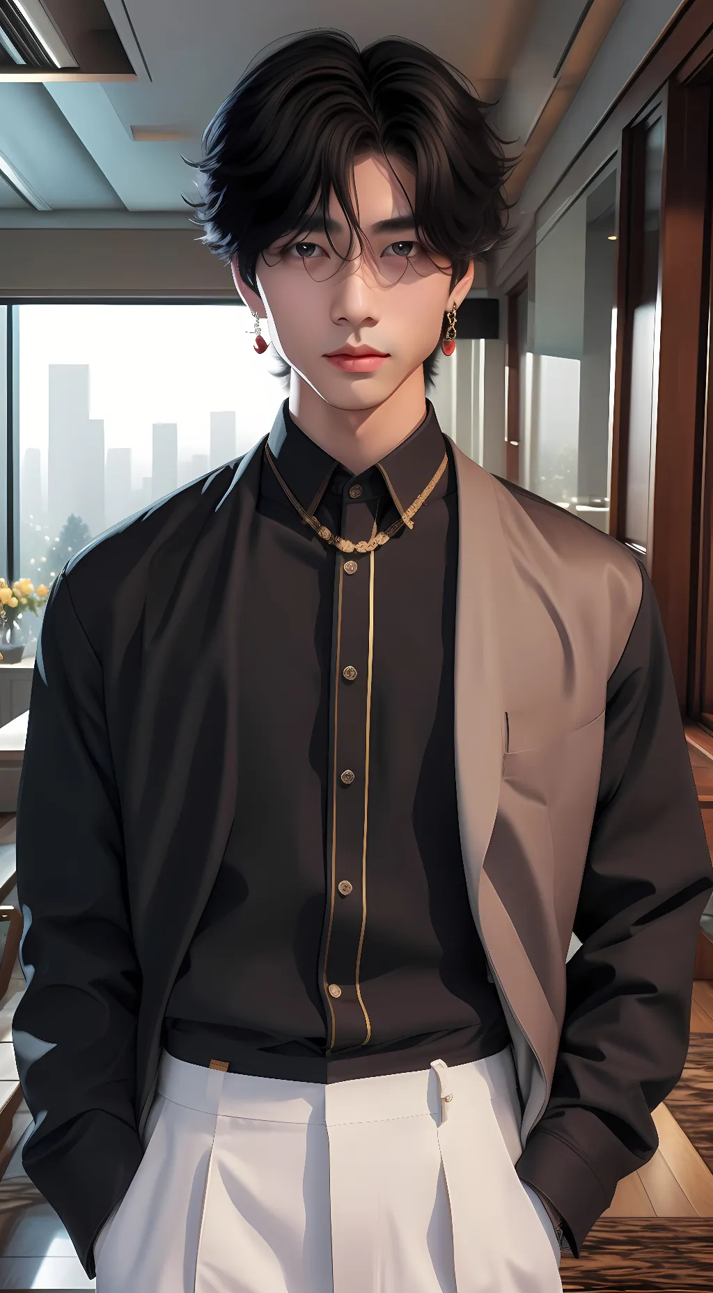 ai character: Sebastian background
