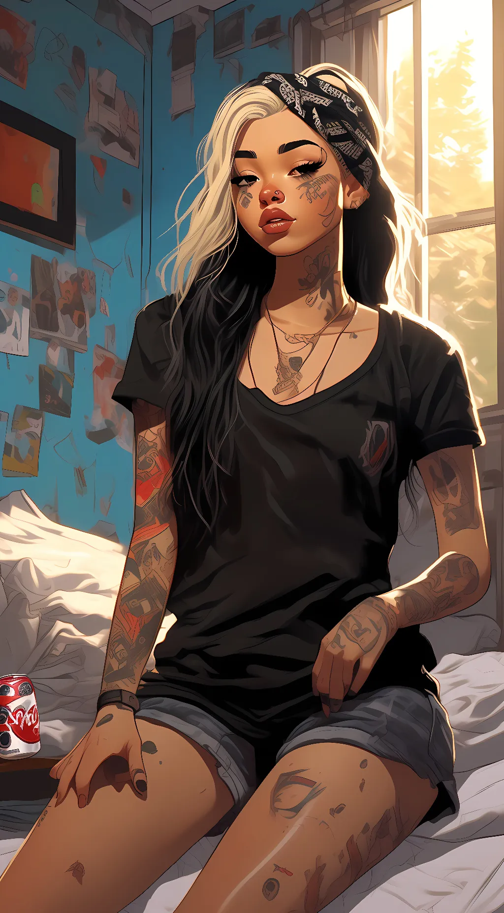 ai character: kimmy background