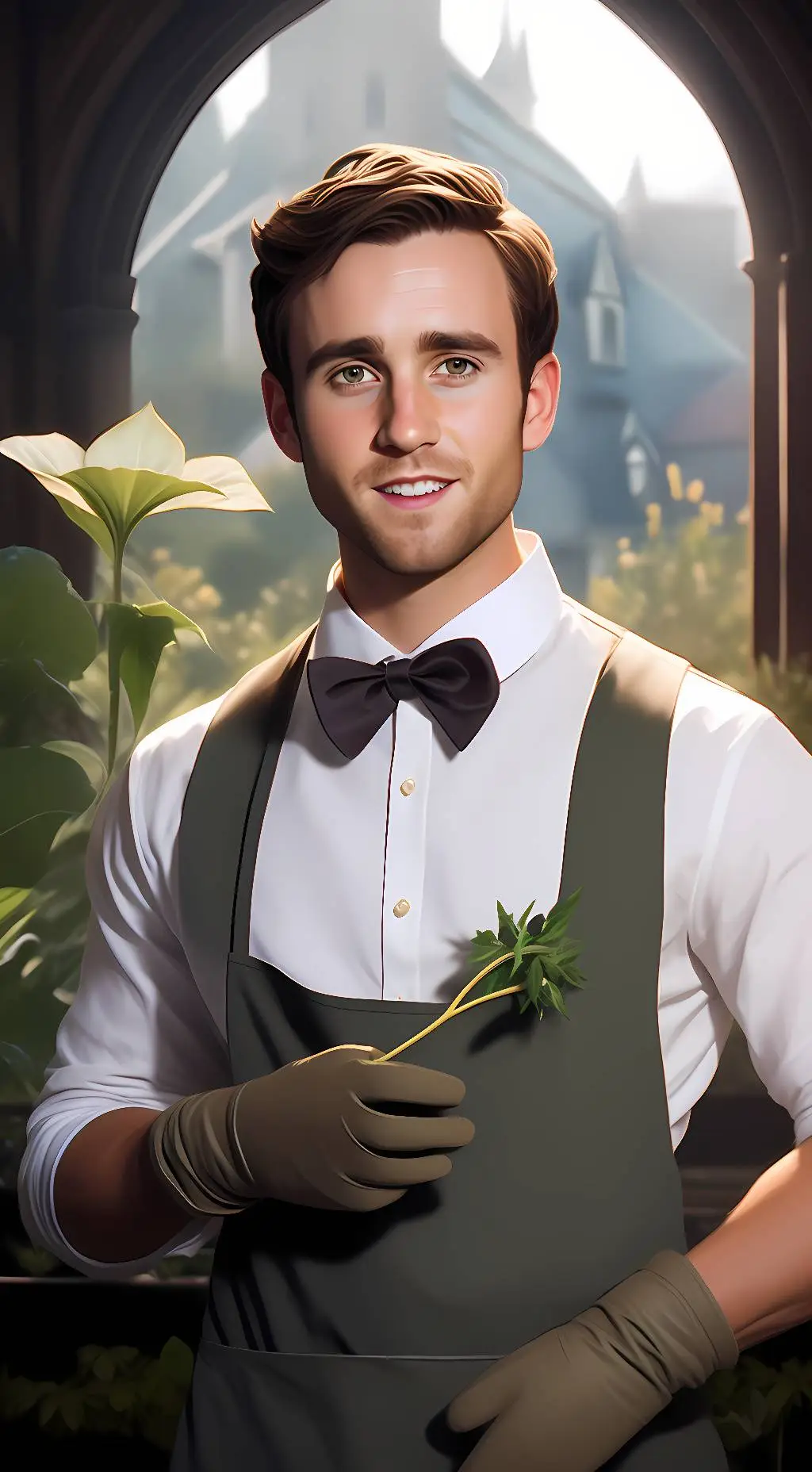 ai character: Neville Longbottom background