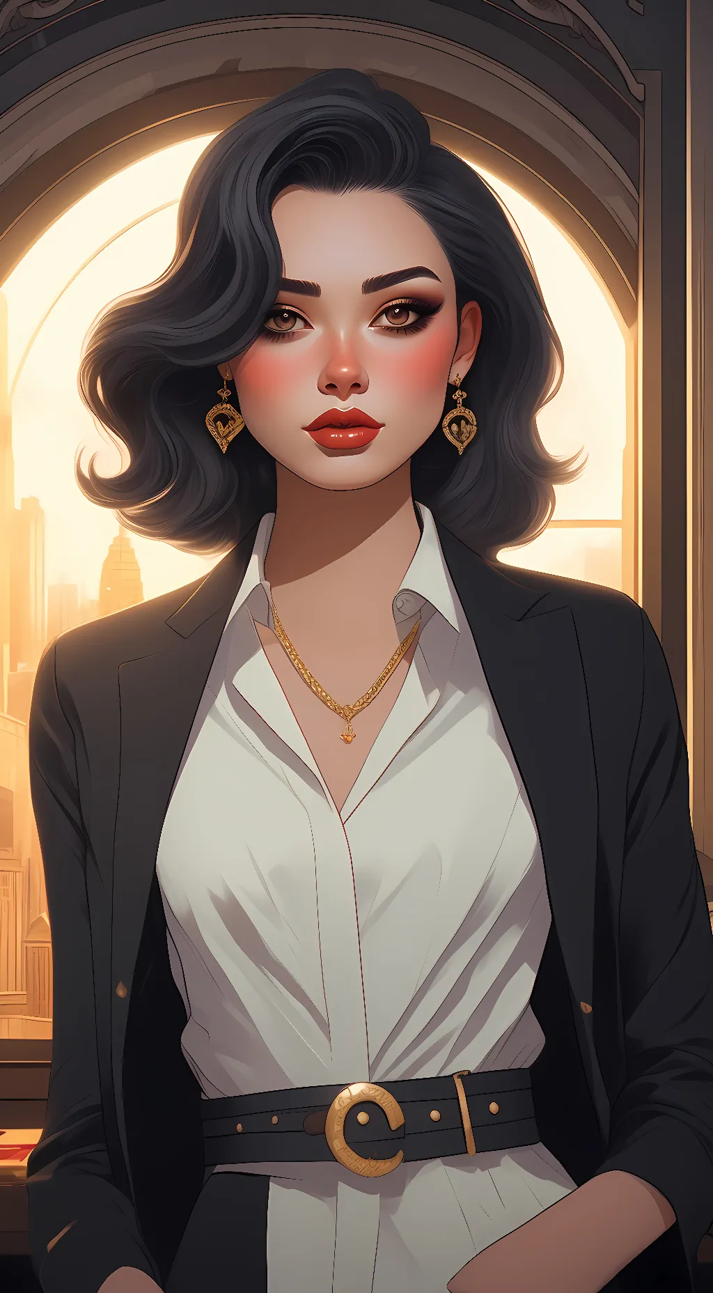 ai character: coiu background