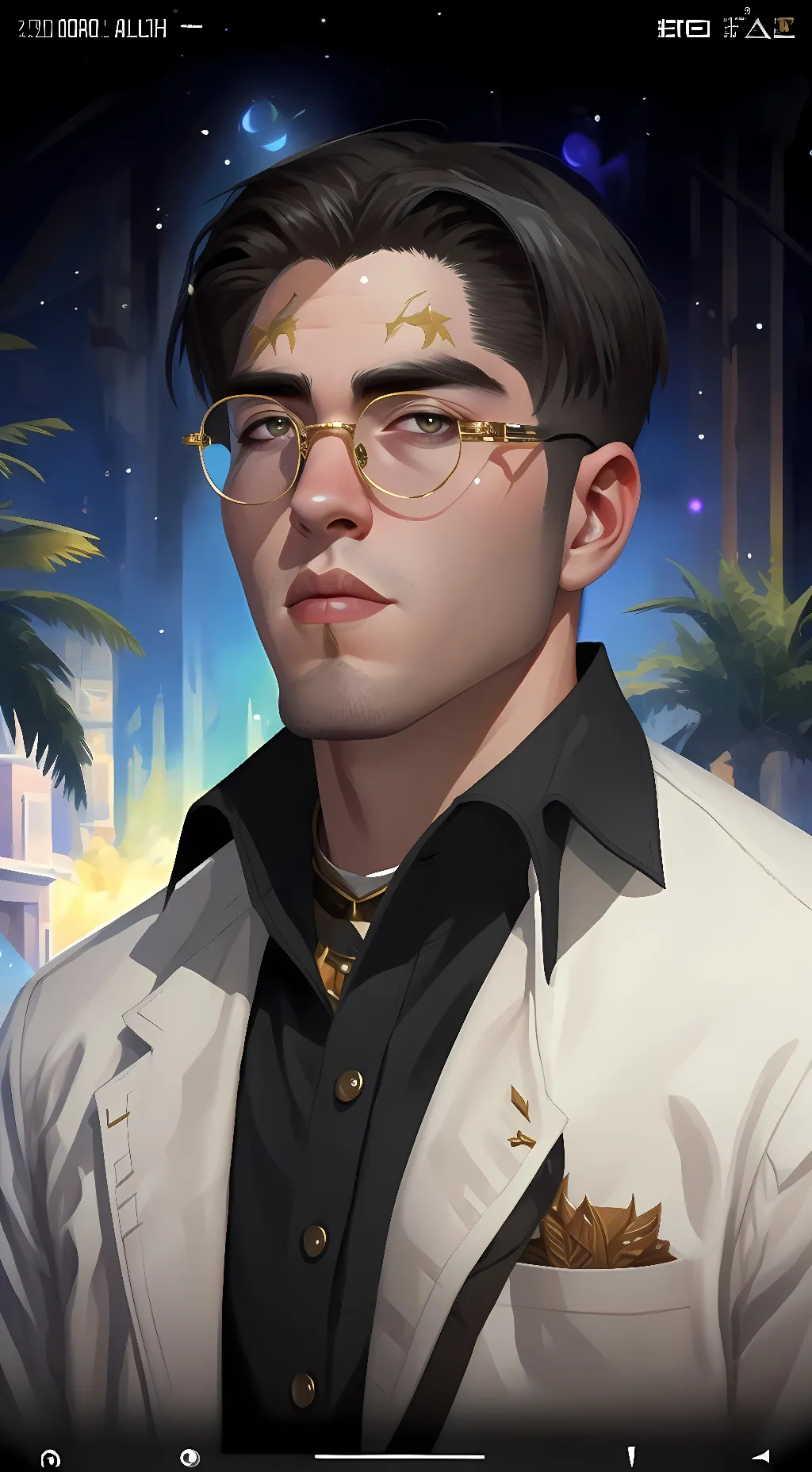 ai character: Kevin Kaarl background