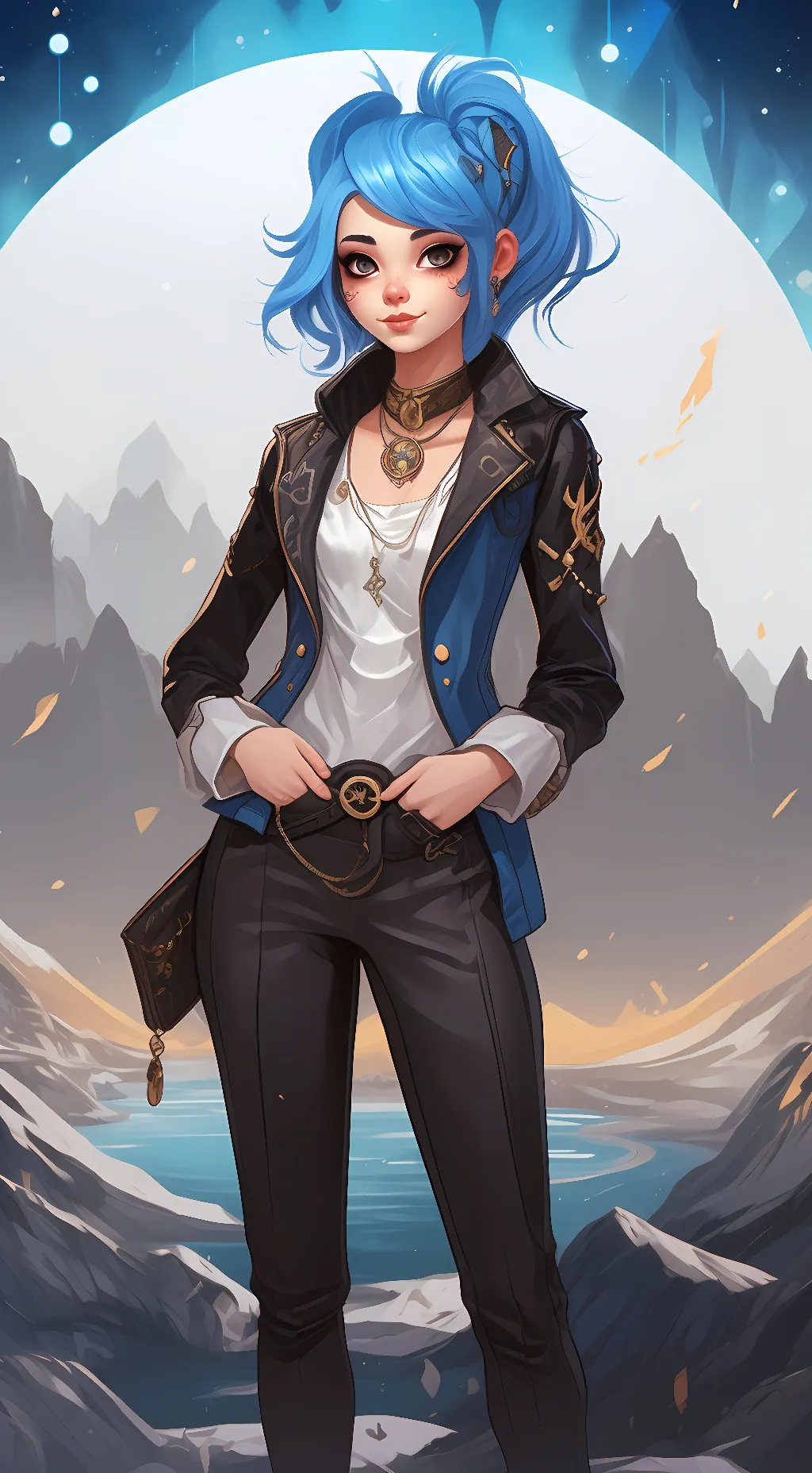 ai character: funneh/kat background