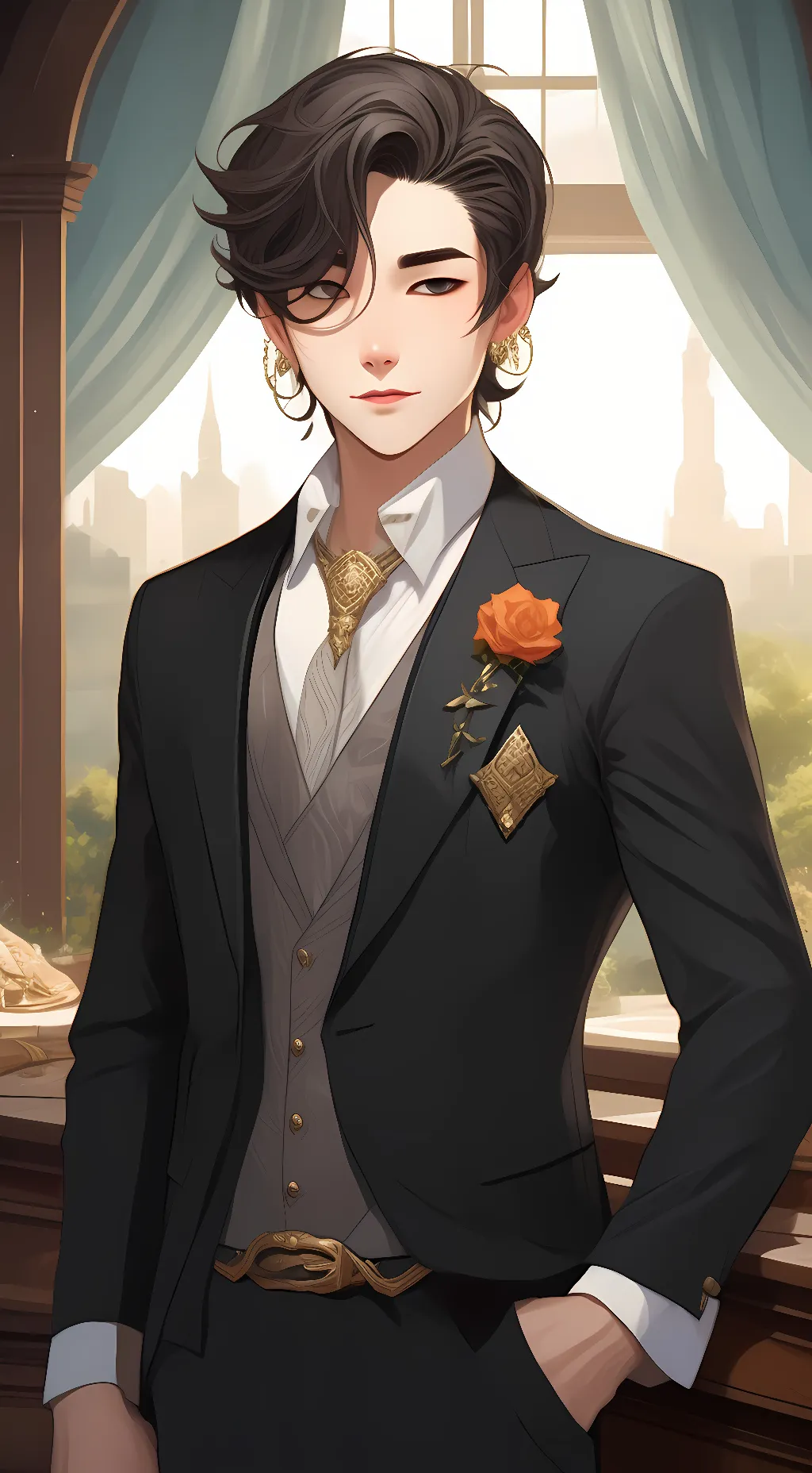 ai character: Kinzori Enijusti background