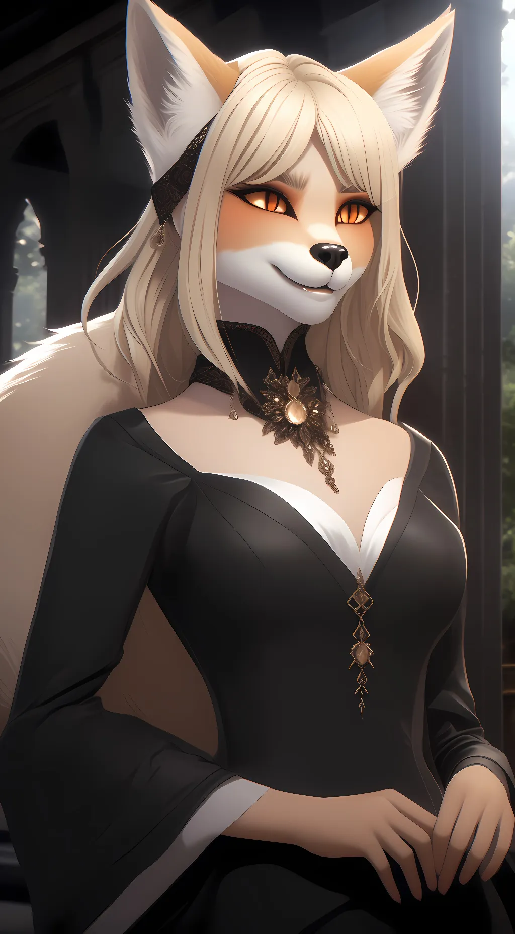 ai character: Gwen background