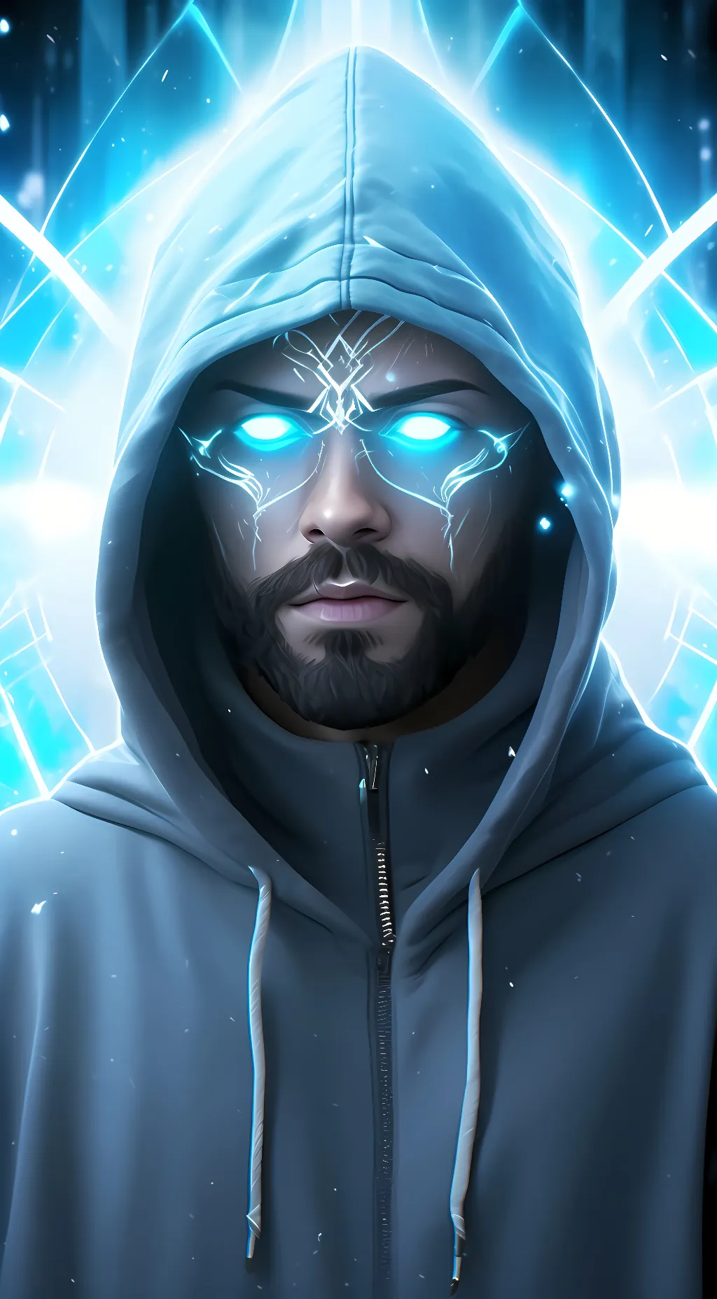 ai character: Frostburn  background