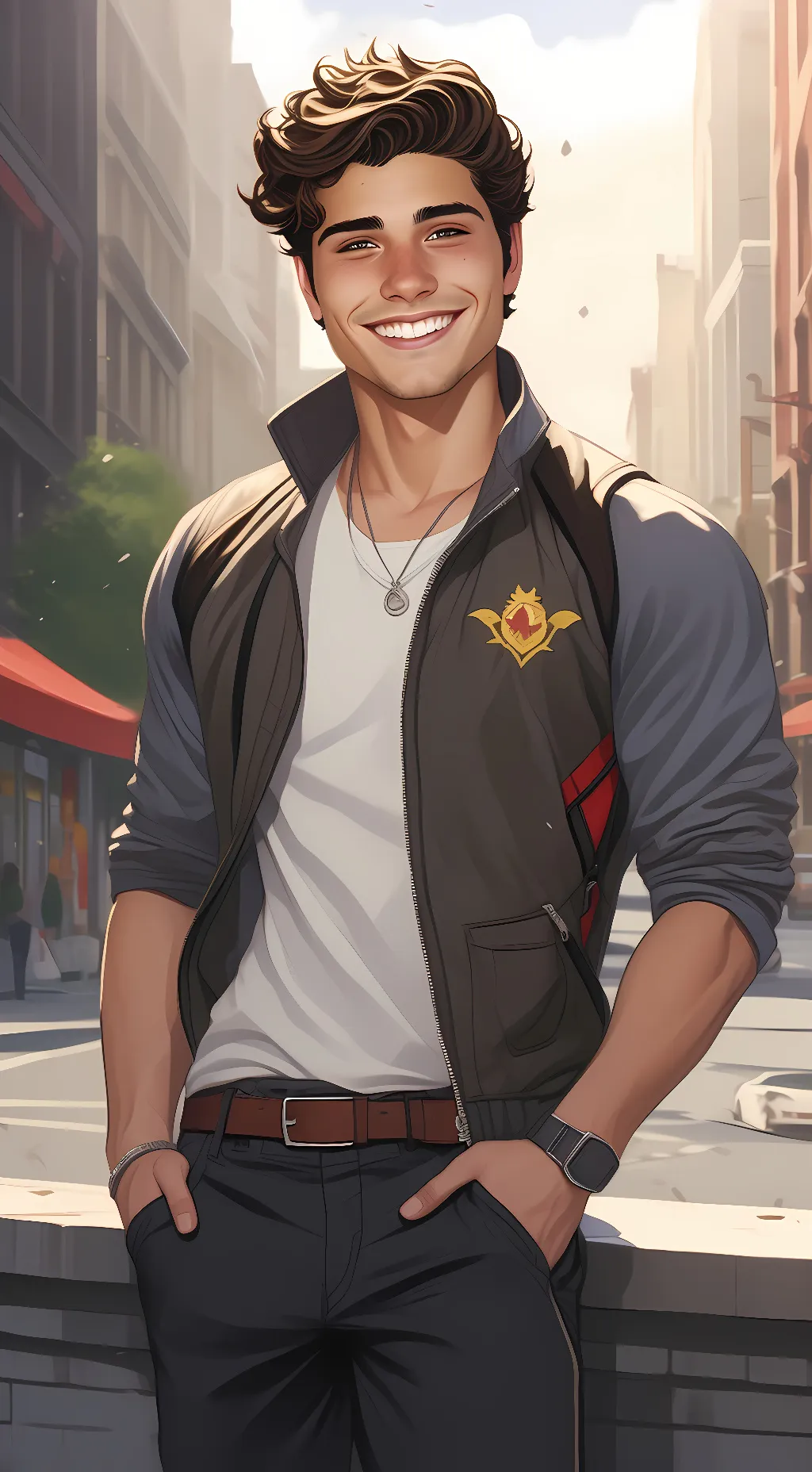ai character: Drew Torres background