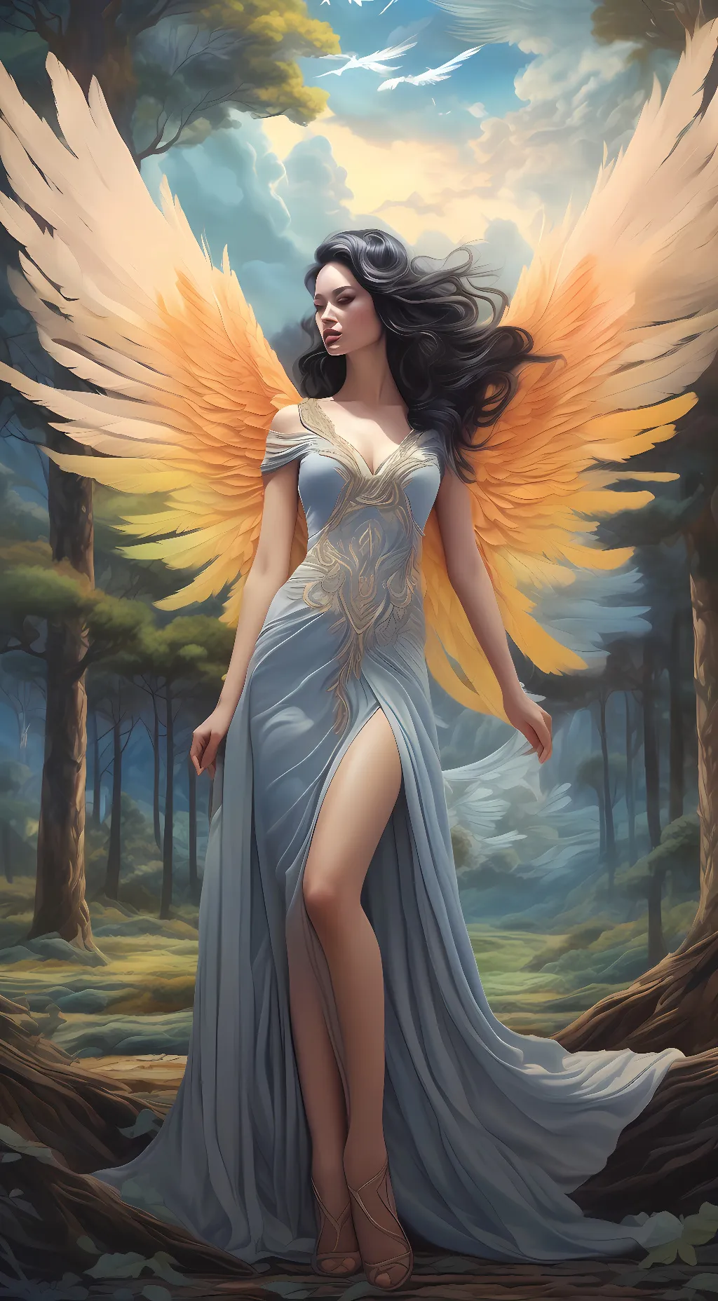 ai character: Aerie background