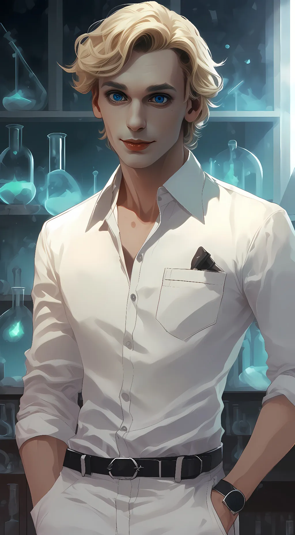 ai character: Henry Creel *001* background