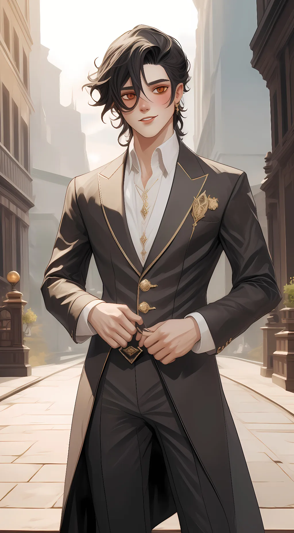 ai character: Hakan background