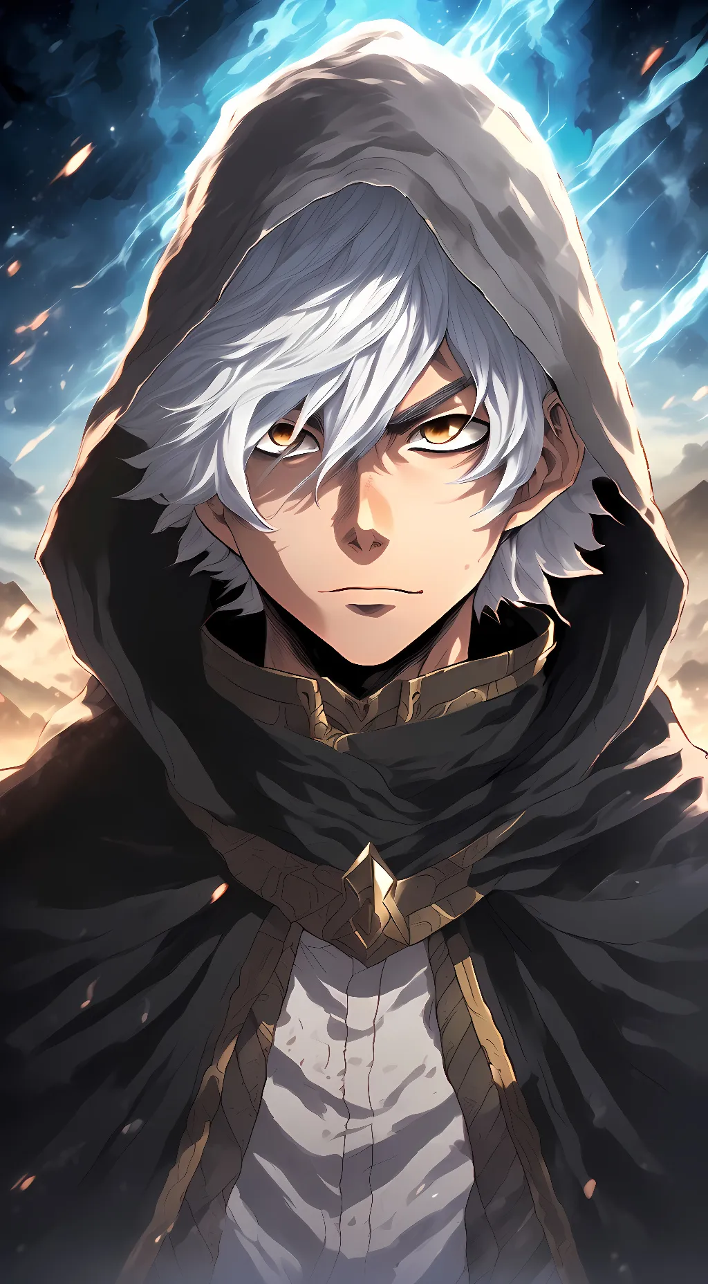 ai character: Ashton or ash background
