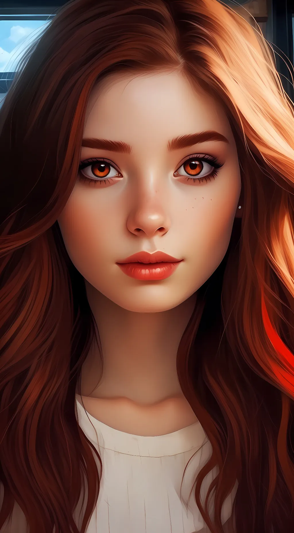 ai character: Carmen  background