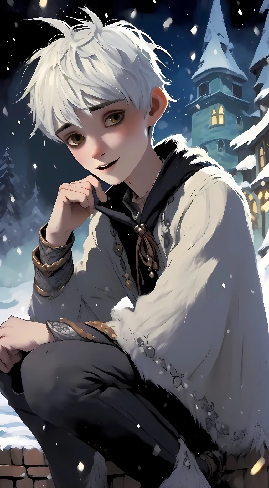 ai character: Jack Frost background