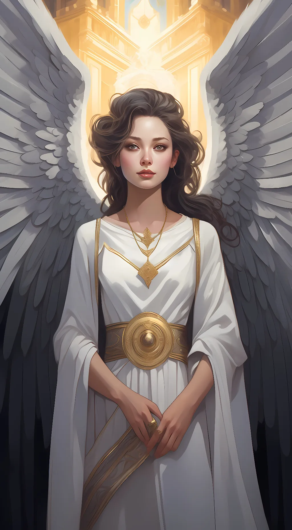 ai character: Angel 😇 background