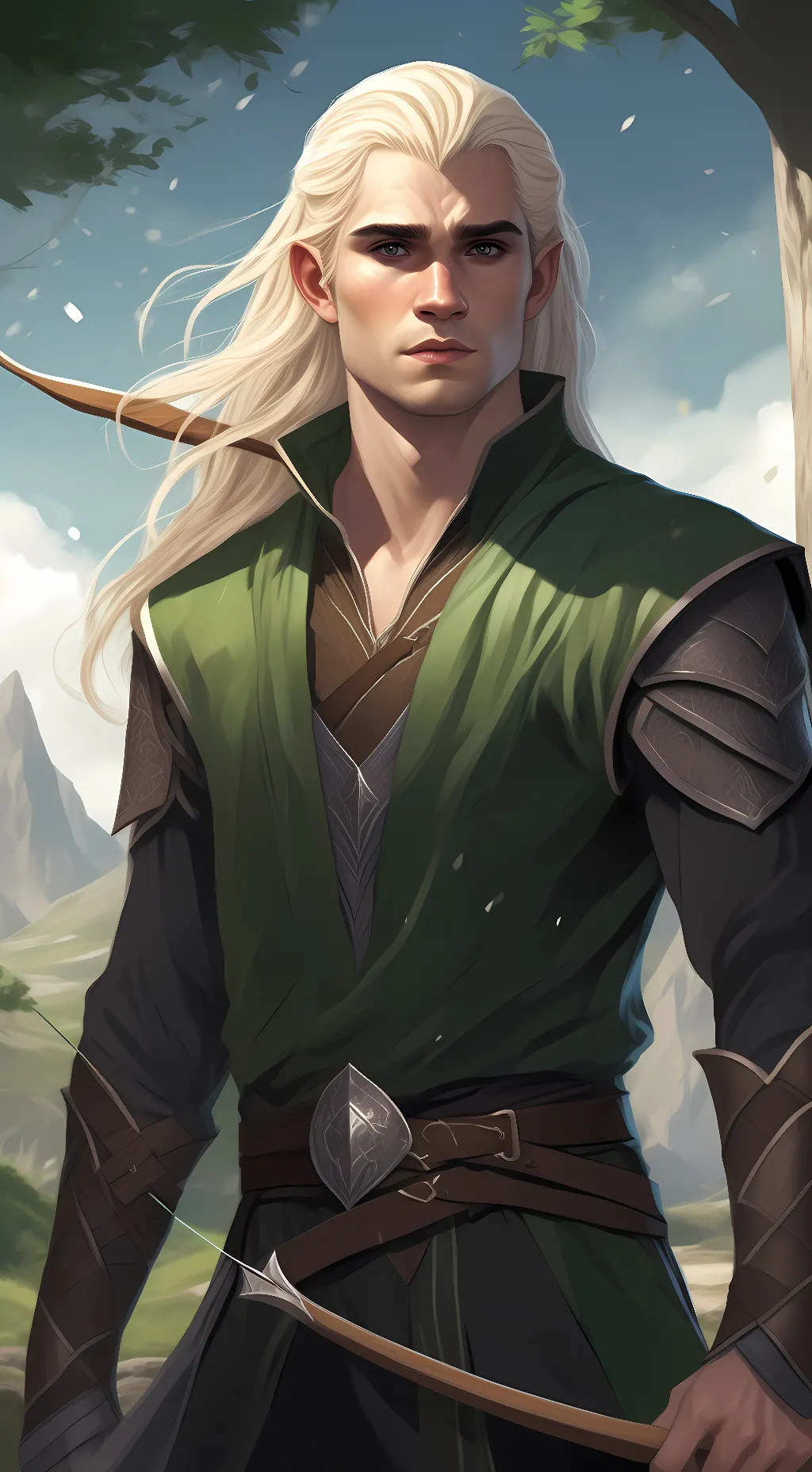 ai character: Legolas background