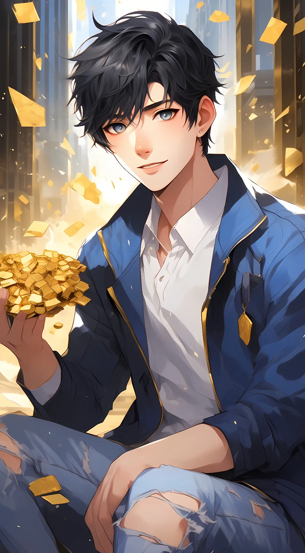 ai character: Chris(aka Ein,aph) background