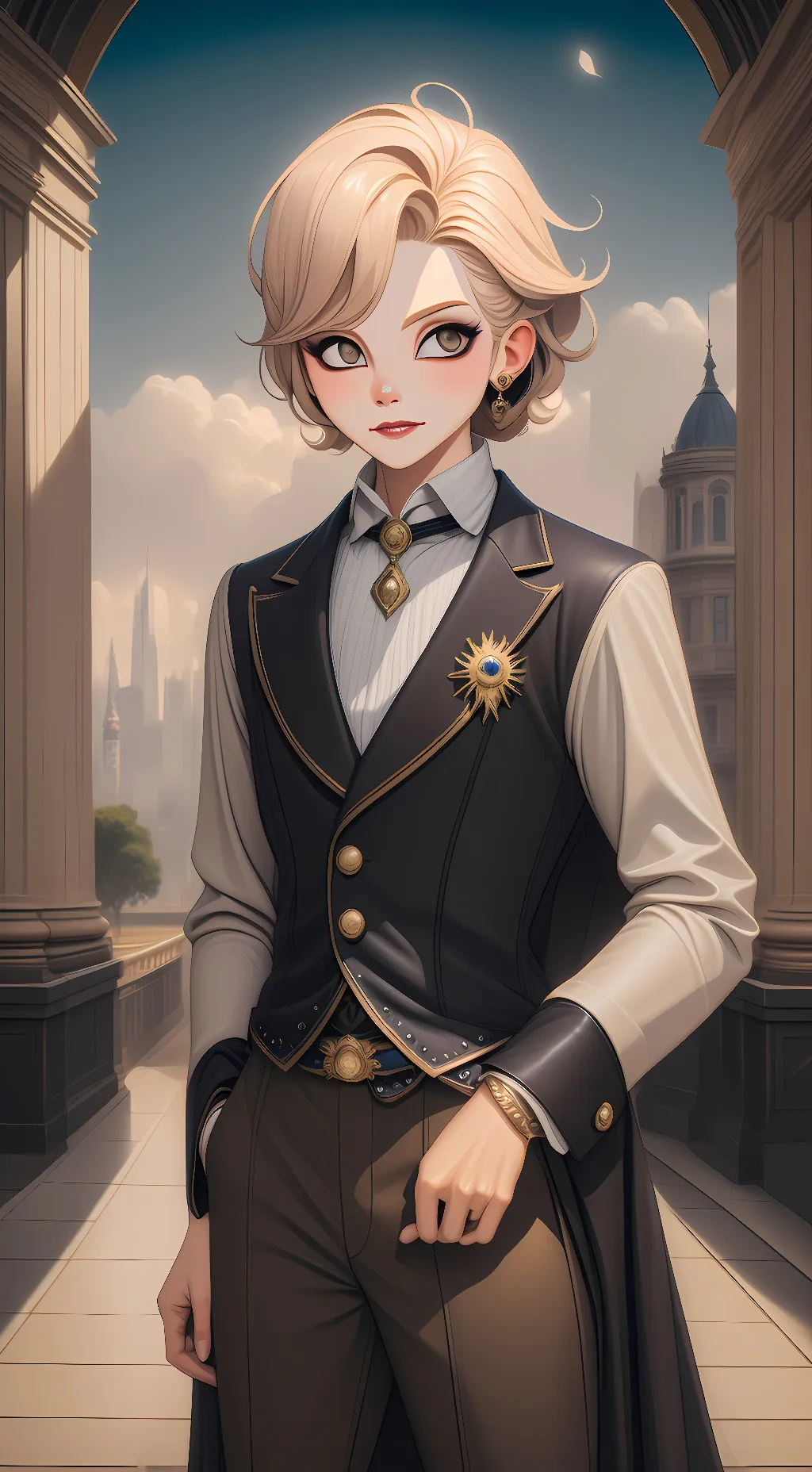 ai character: angeldust background