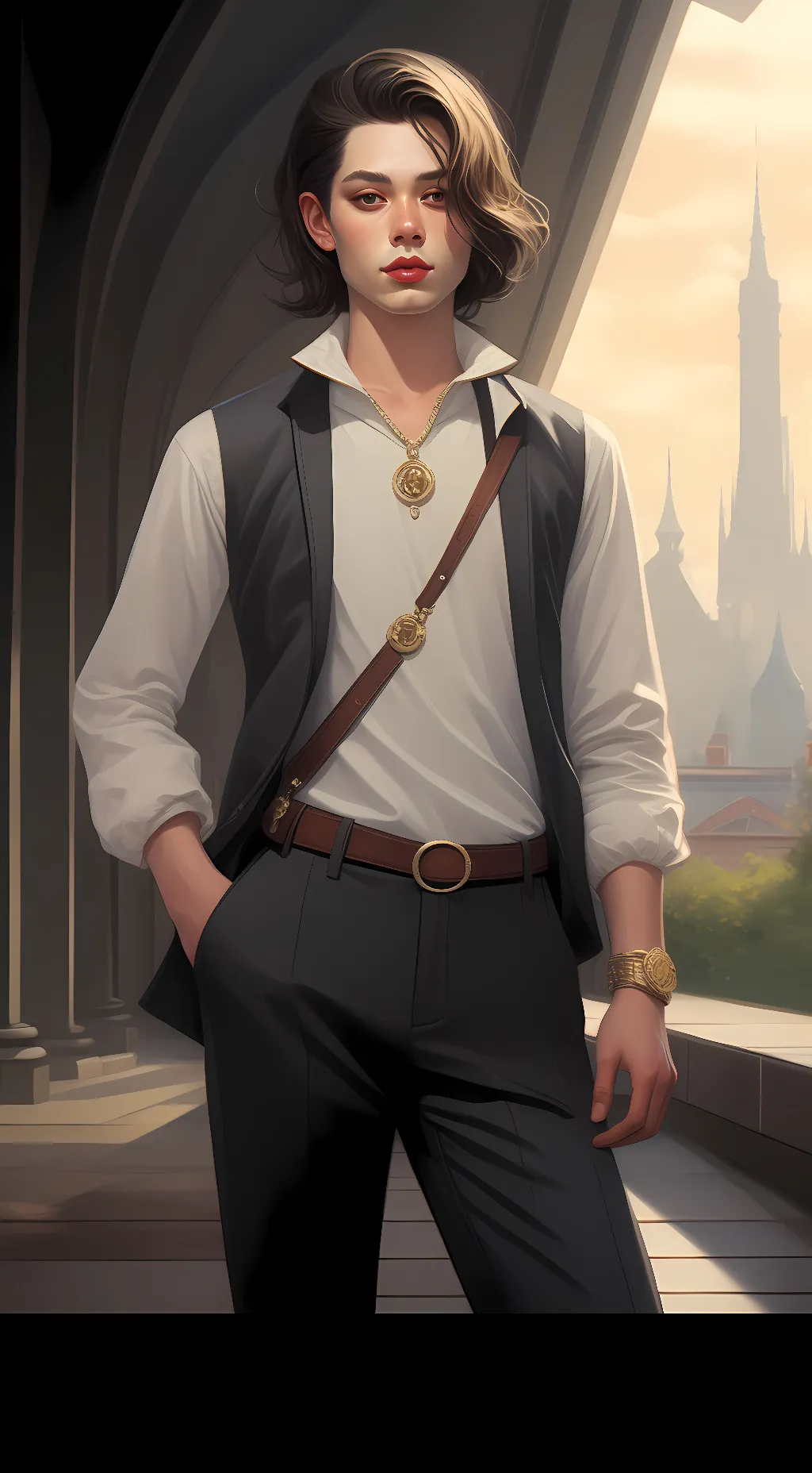 ai character: Kennedy background
