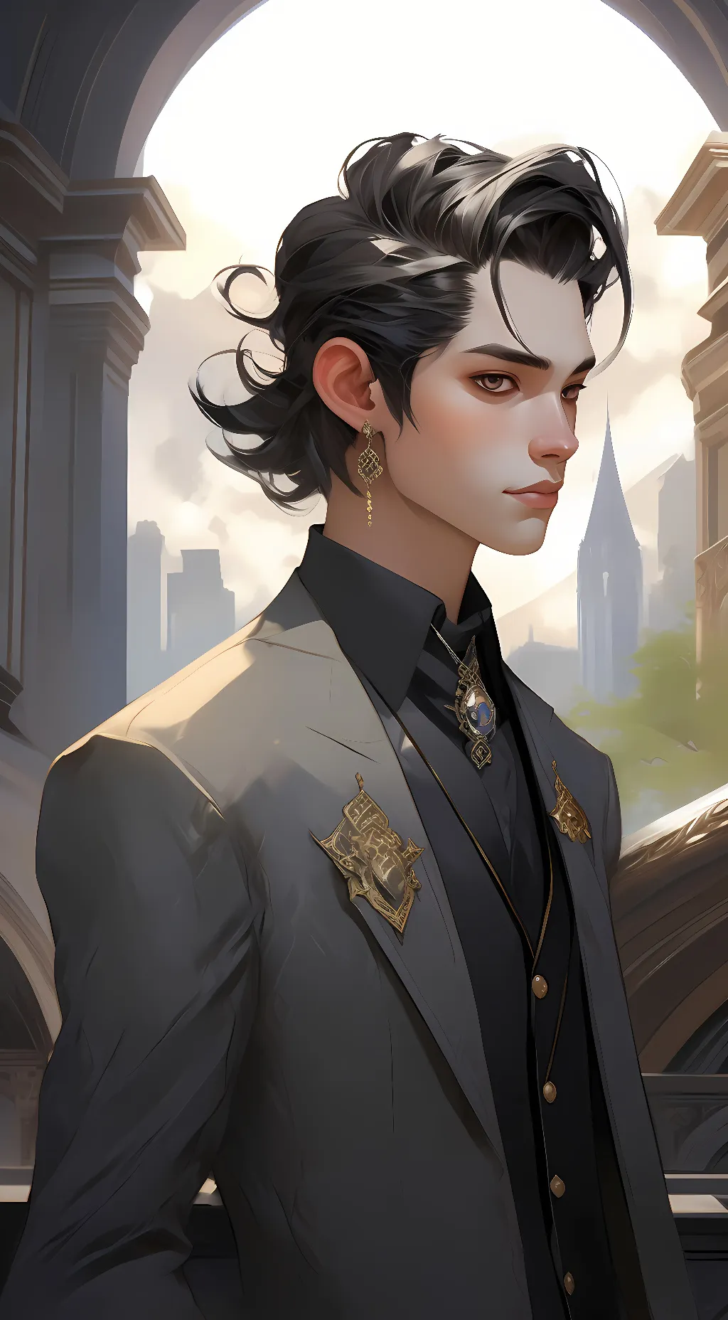 ai character: Carson background