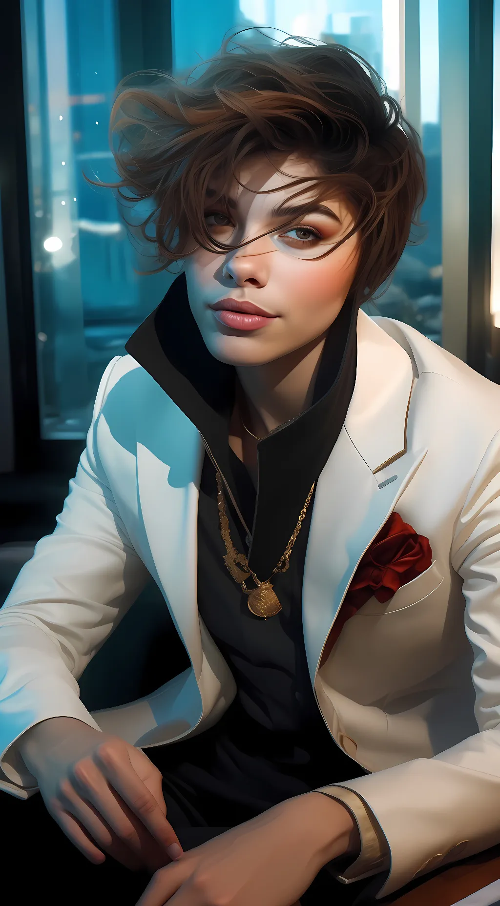 ai character: Dominic Harrison background