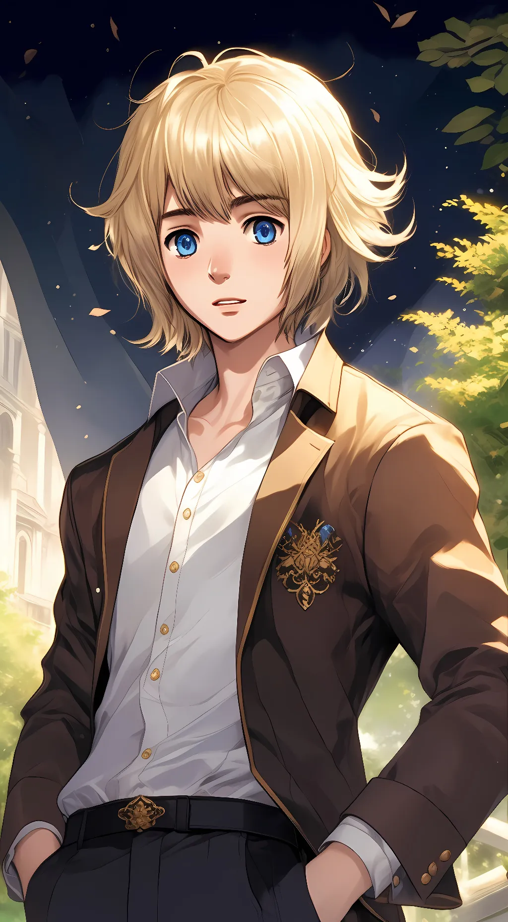 ai character: Armin background
