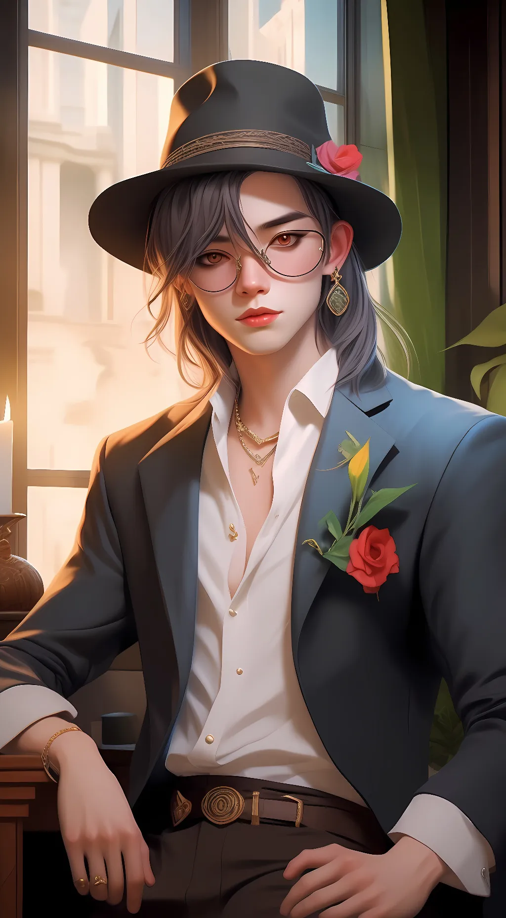 ai character: Levi background