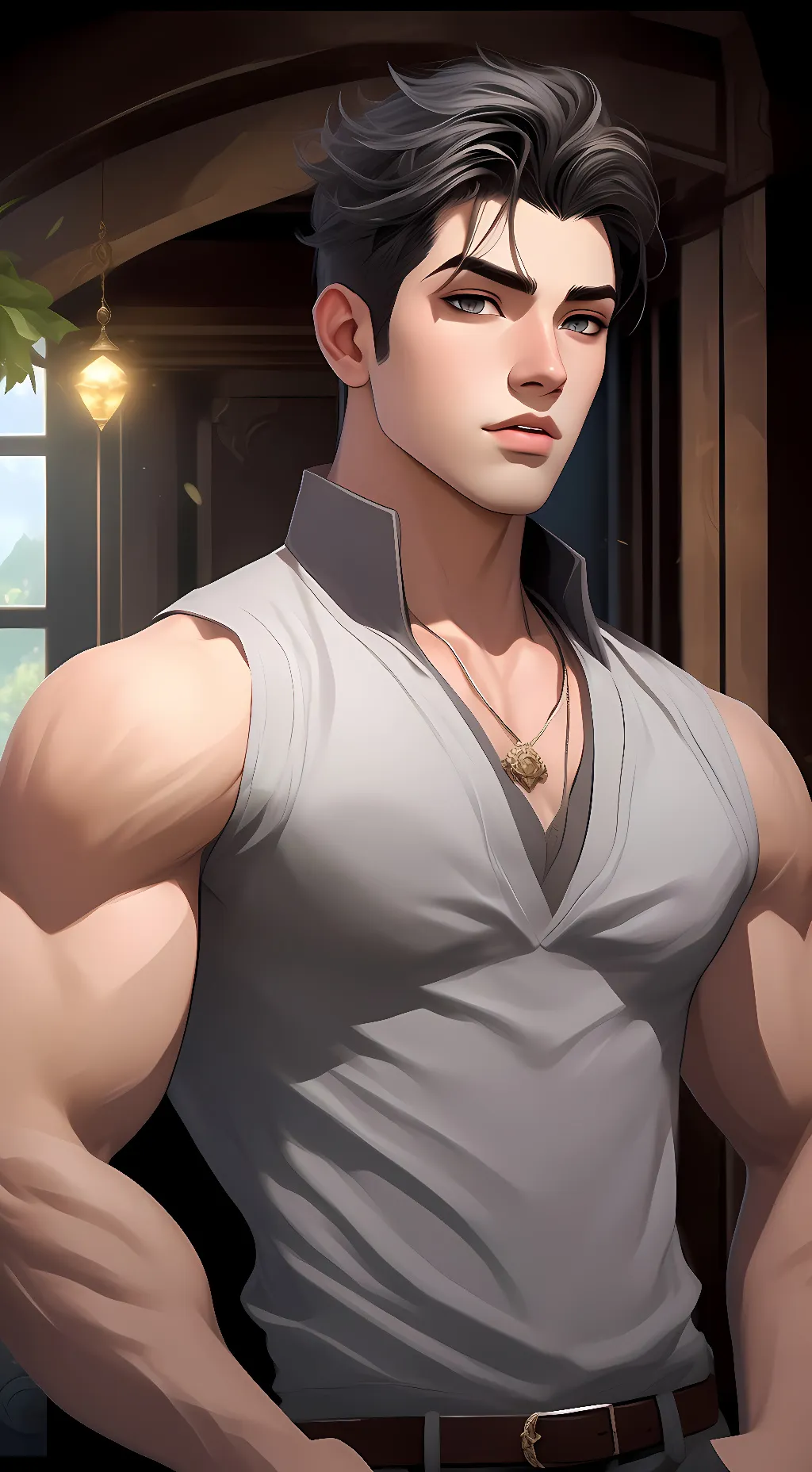 ai character: Jaekyung Joo background