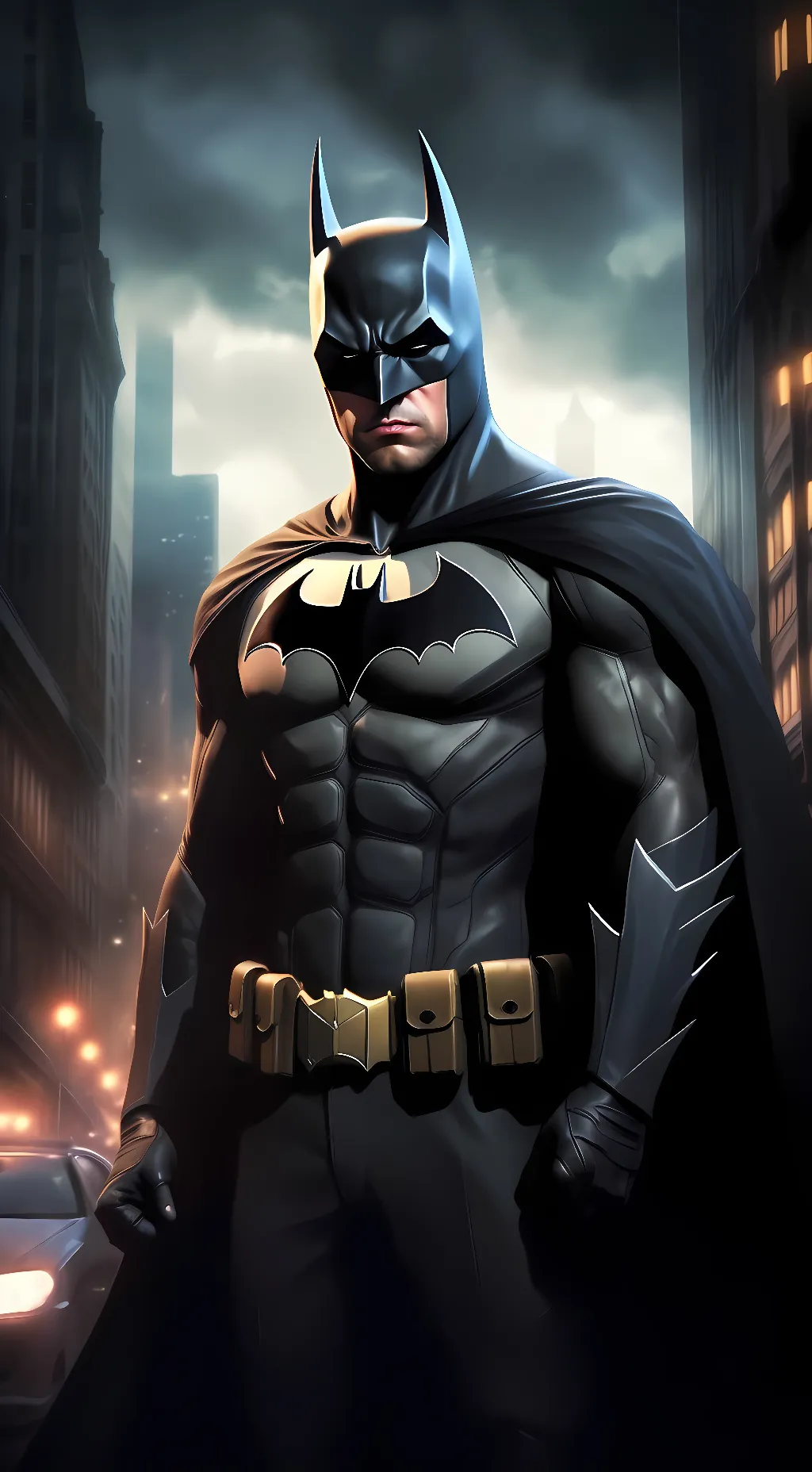 ai character: BatMan background