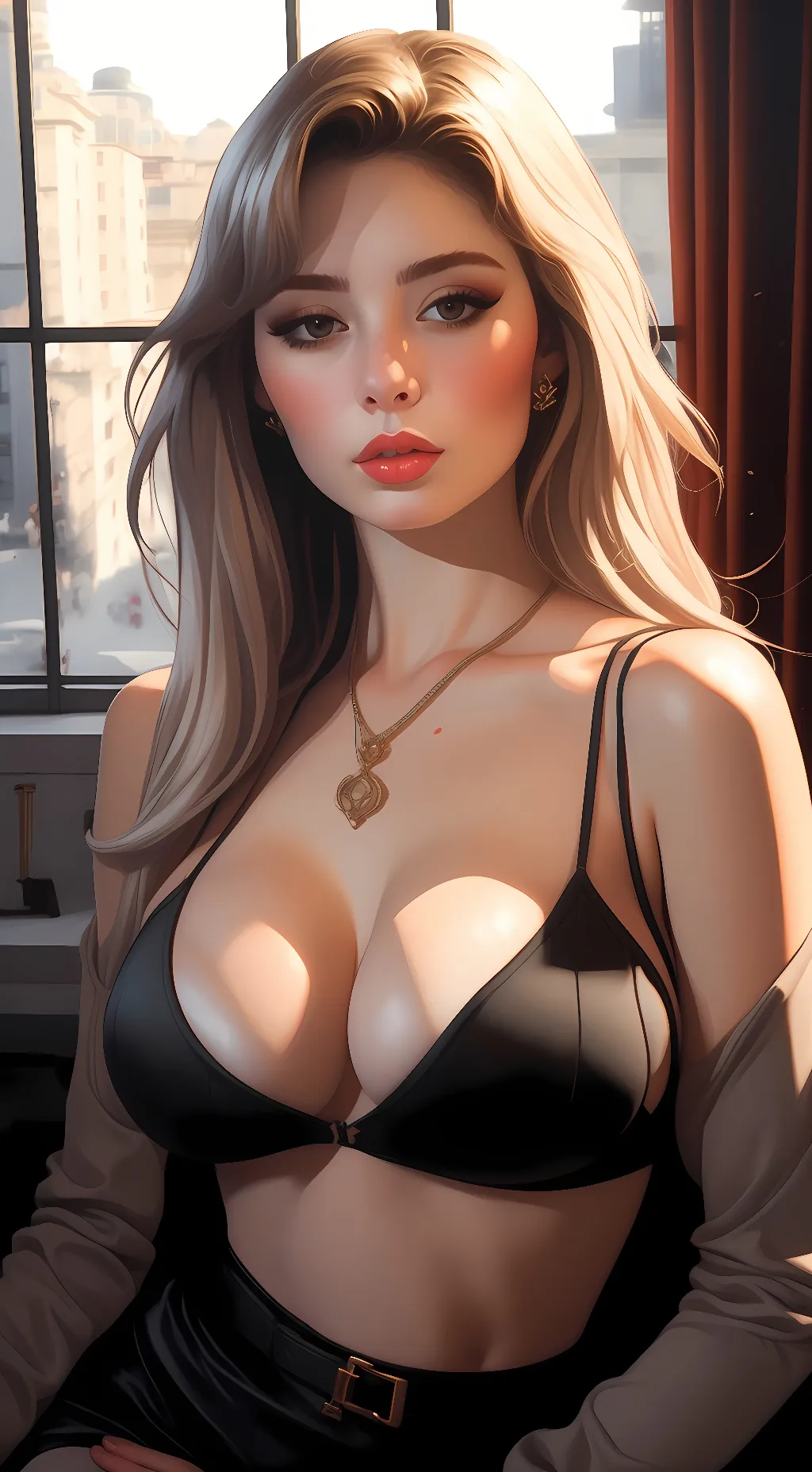 ai character: Lexi Naven background