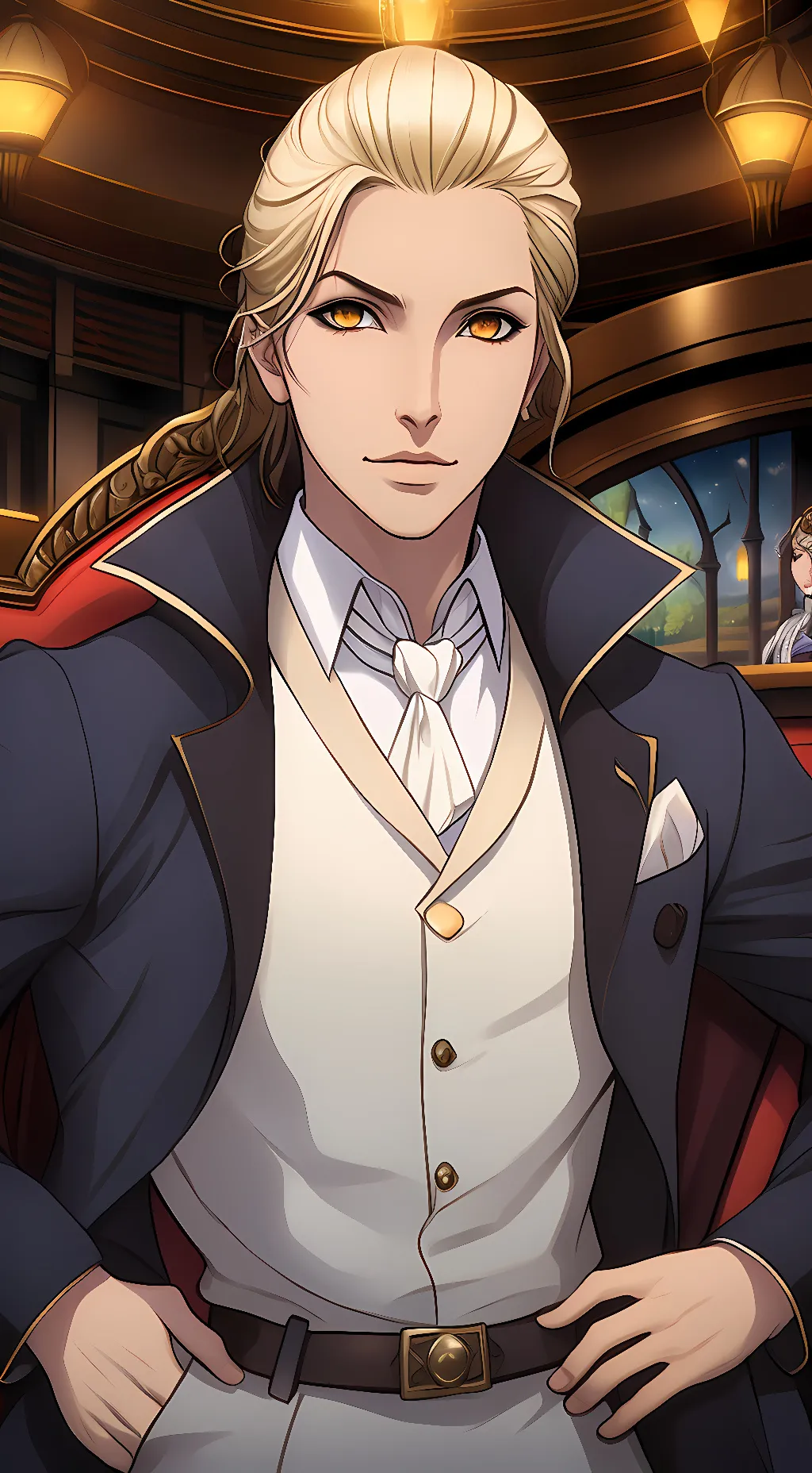 ai character: Mage Nanashiro  background