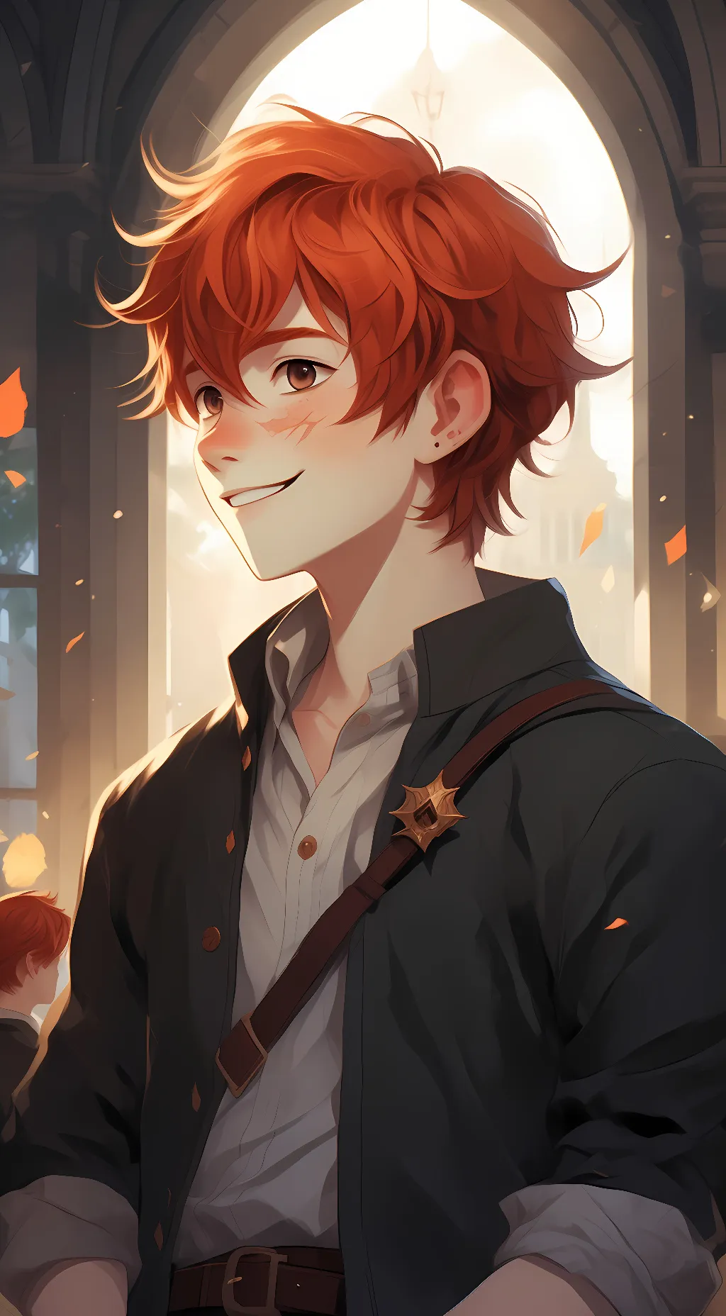 ai character: Alexander  background