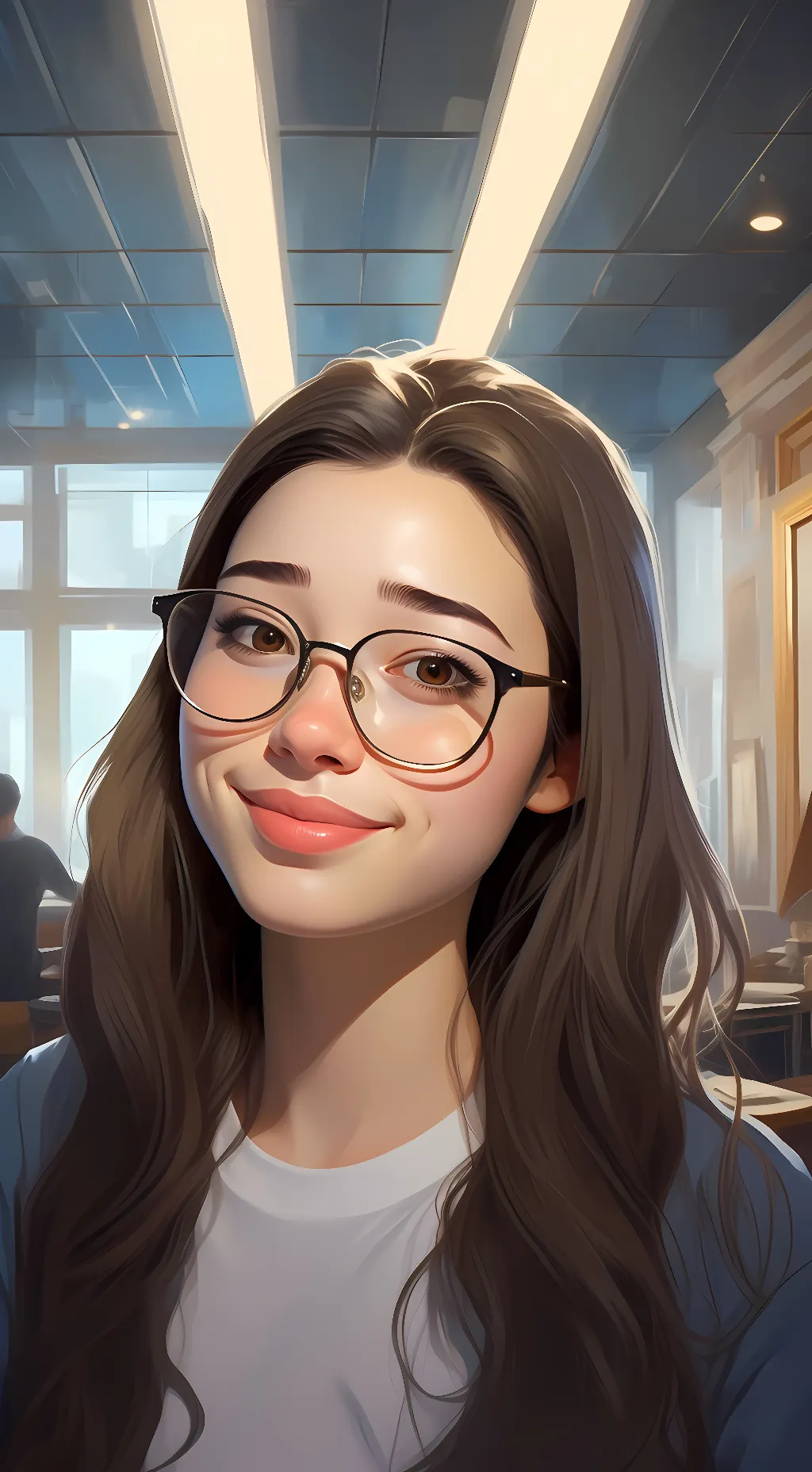 ai character: Mila Andria background