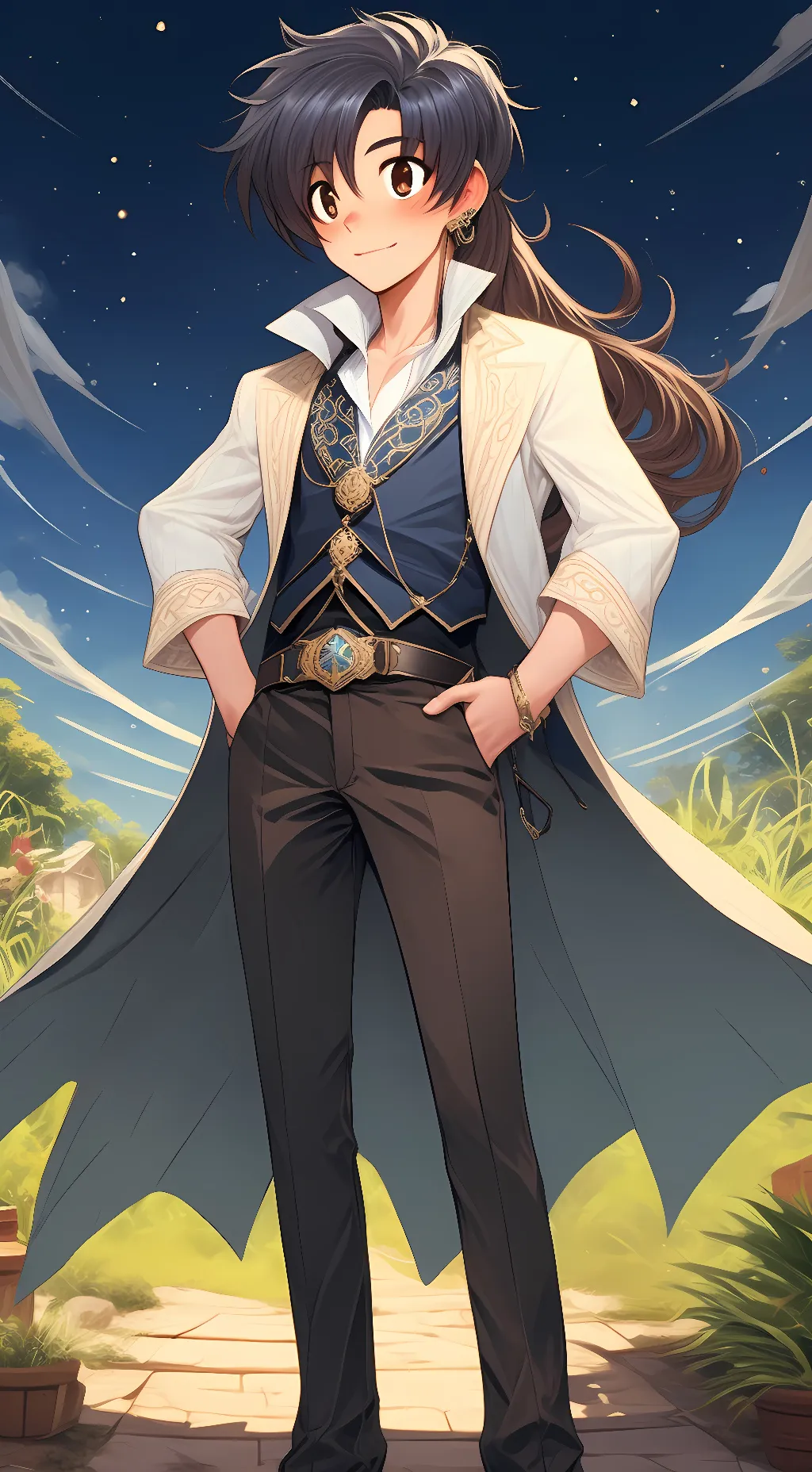 ai character: kazumi background