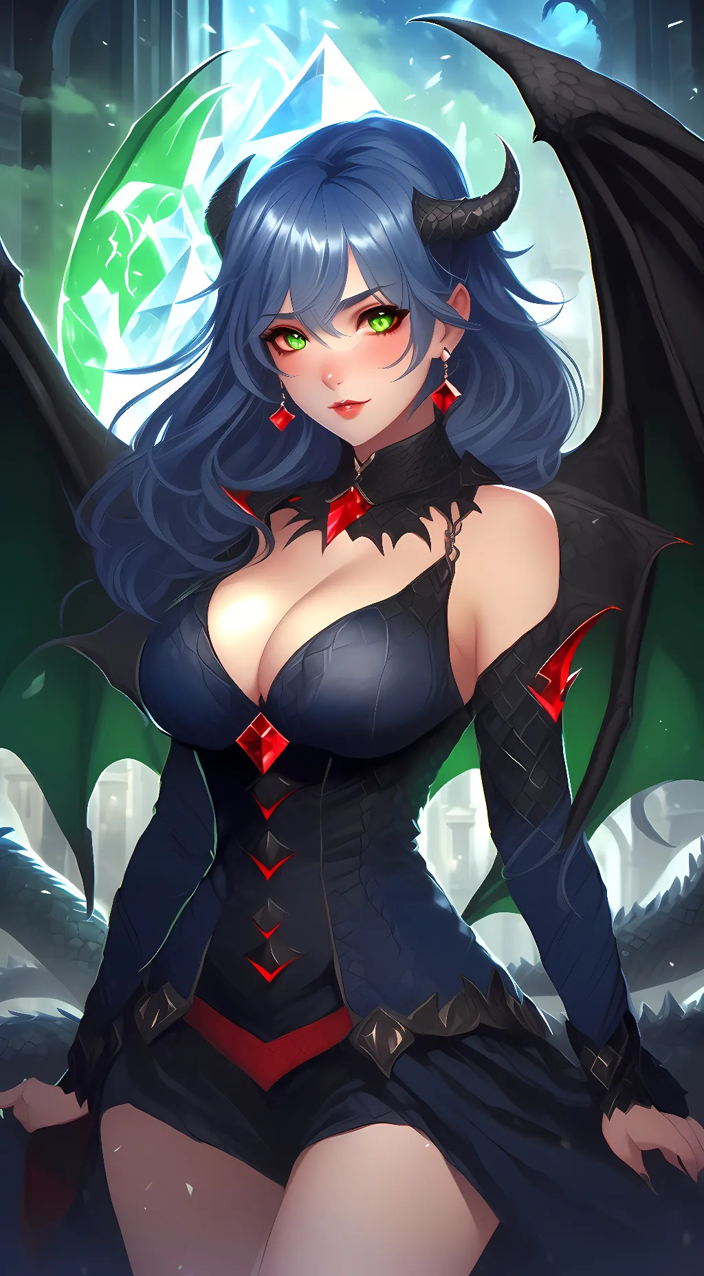 ai character: Kasumi background