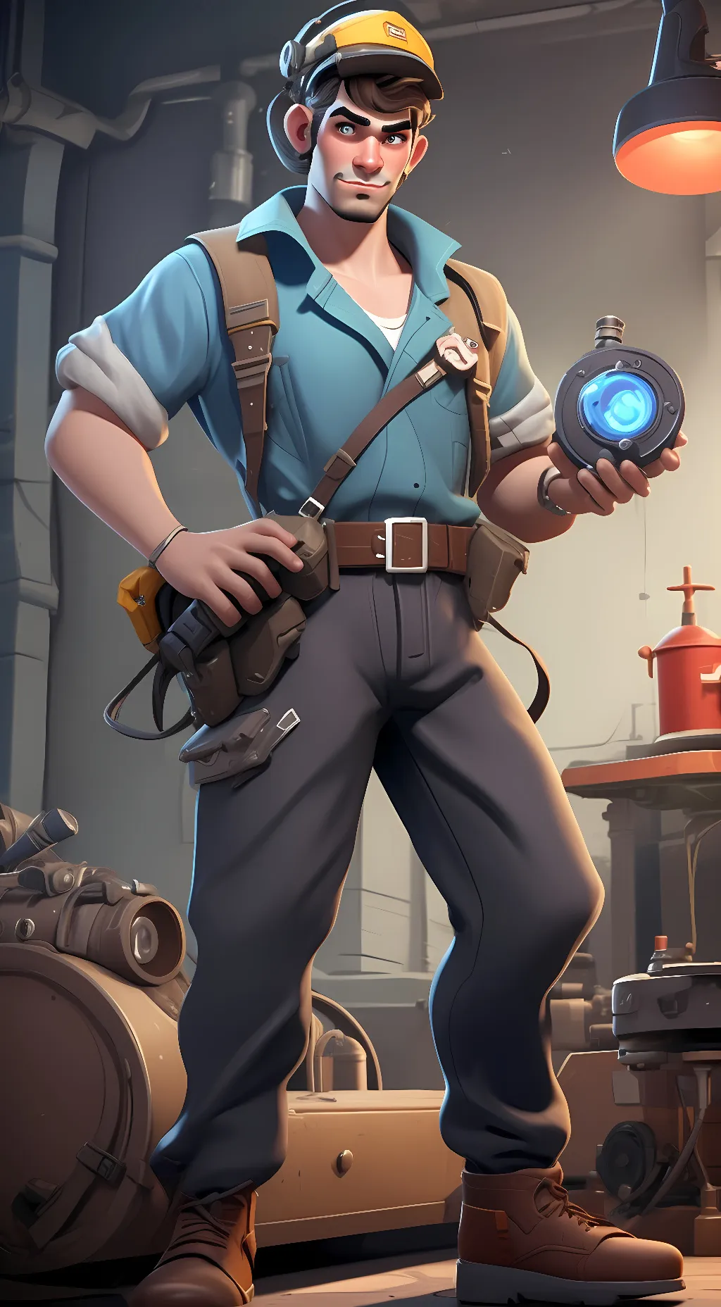 ai character: Engineer background