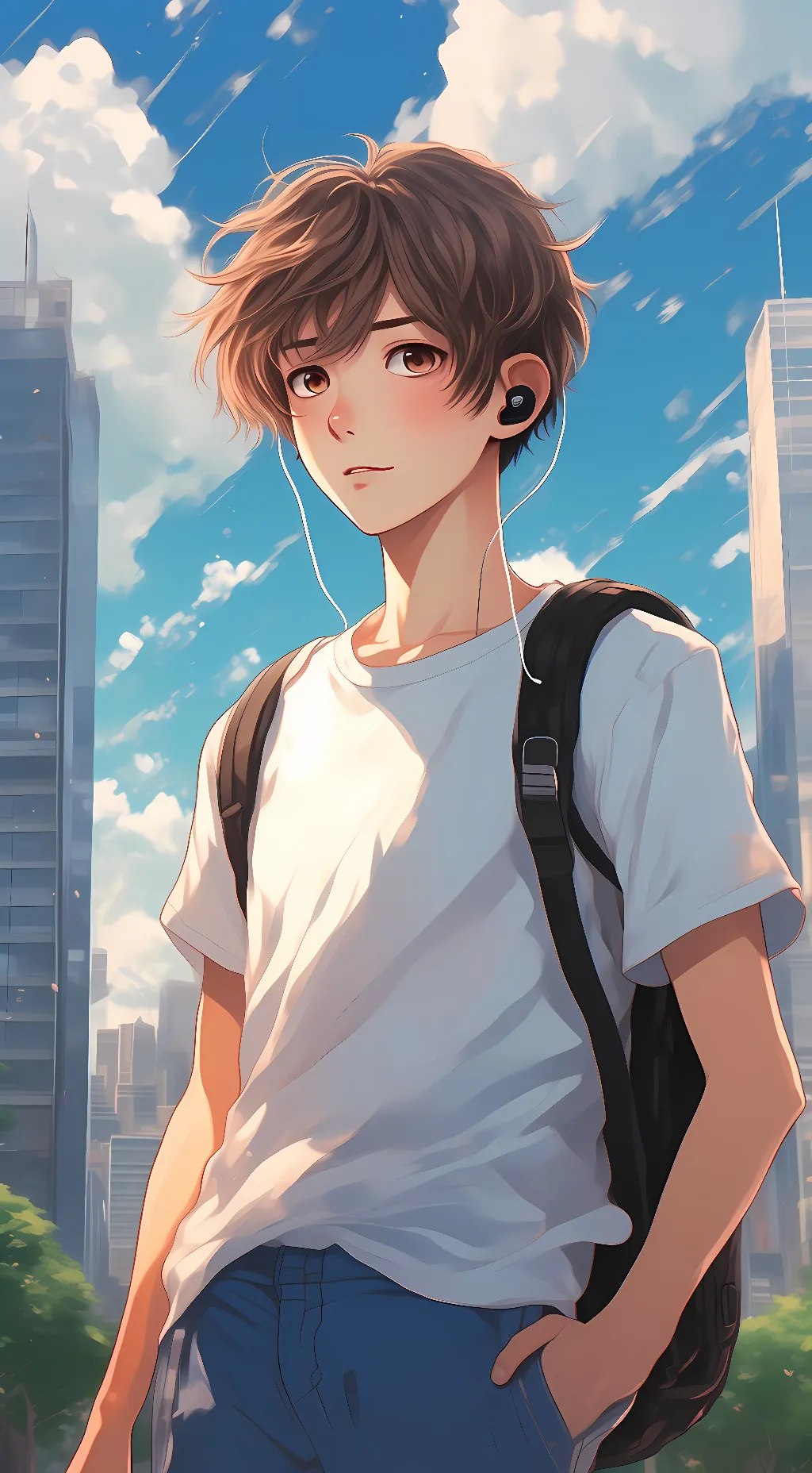 ai character: Alex background