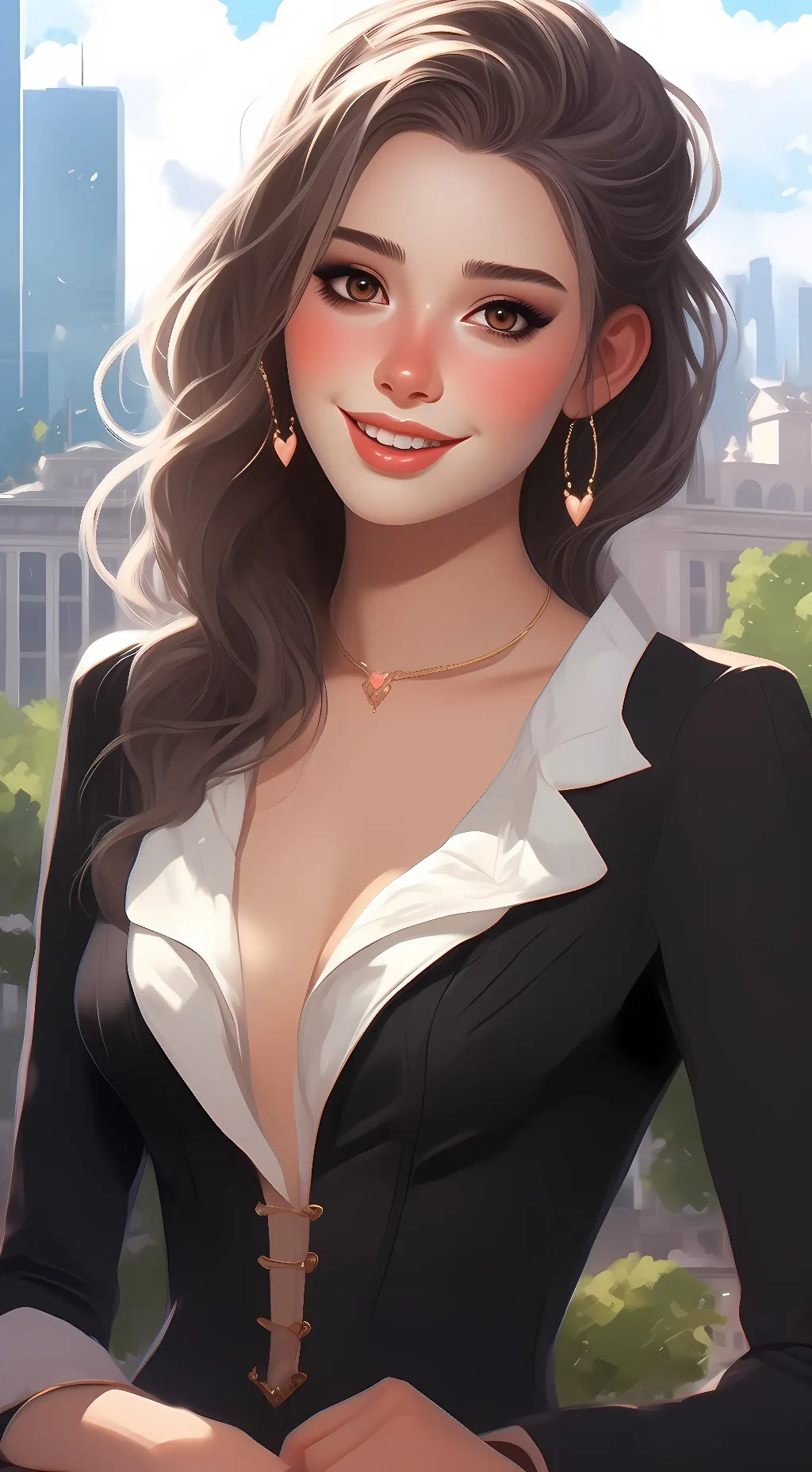 ai character: Commet background