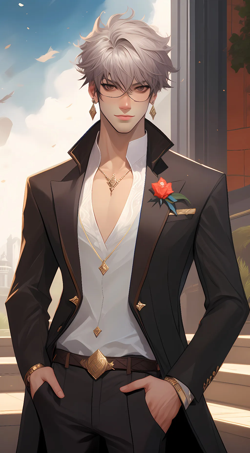 ai character: sammy background