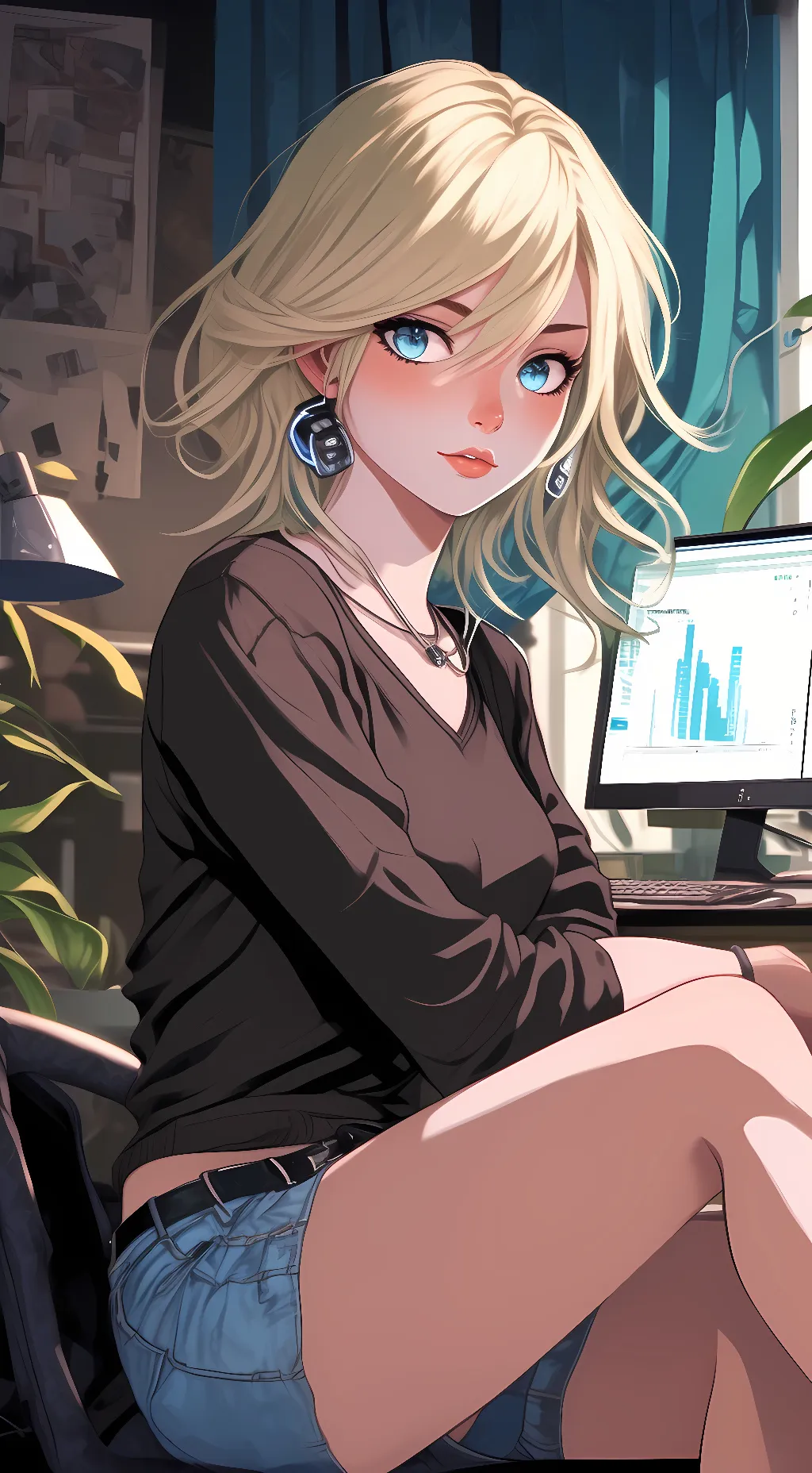 ai character: rachel background