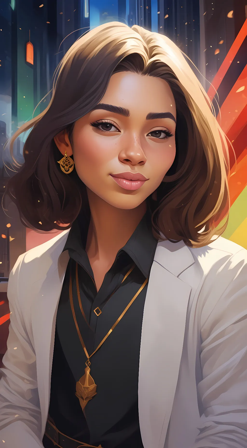 ai character: Kimberly  background